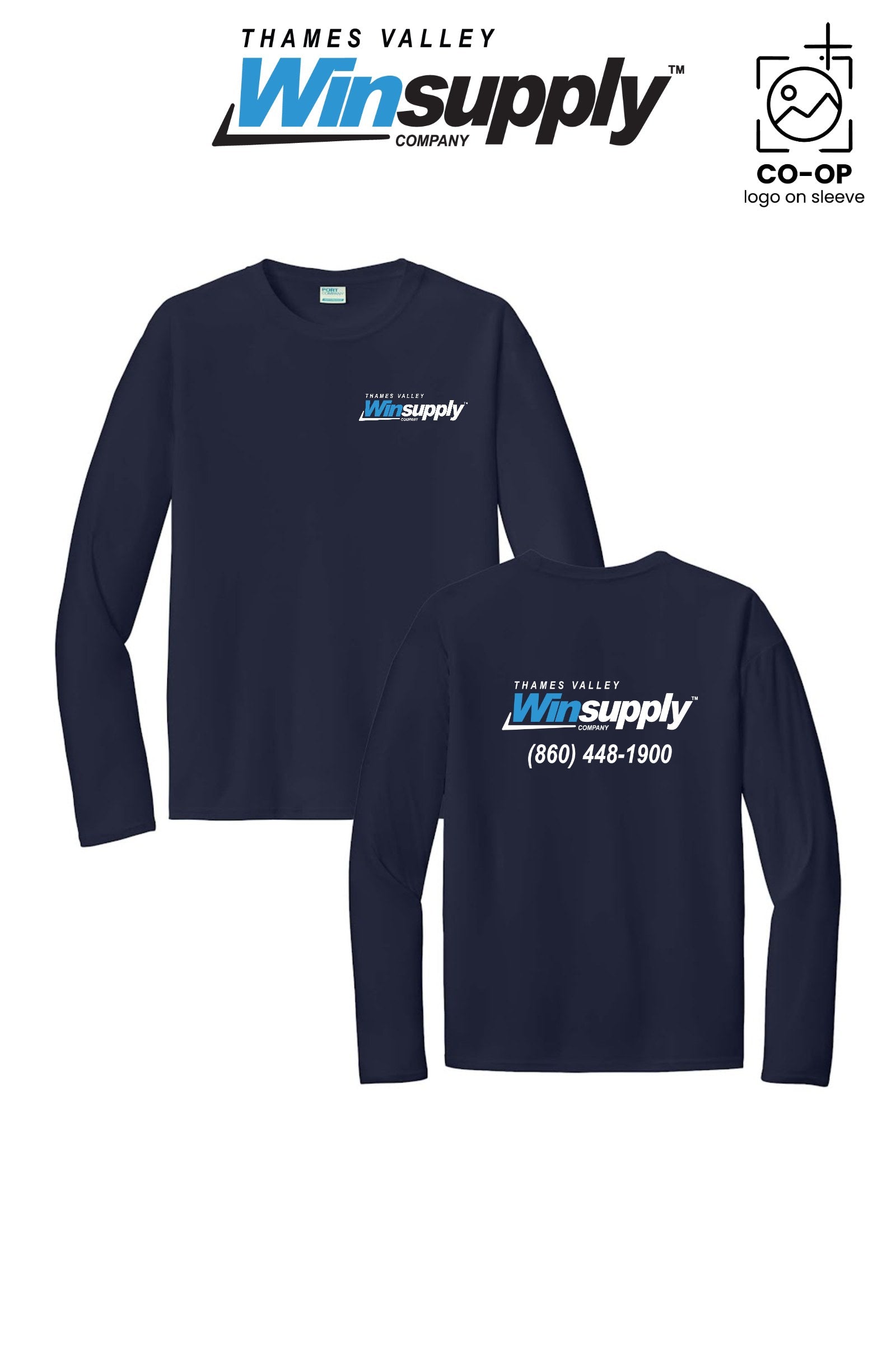 Port & Co™ Performance UPF 50 Long Sleeve - Thames Valley Winsupply