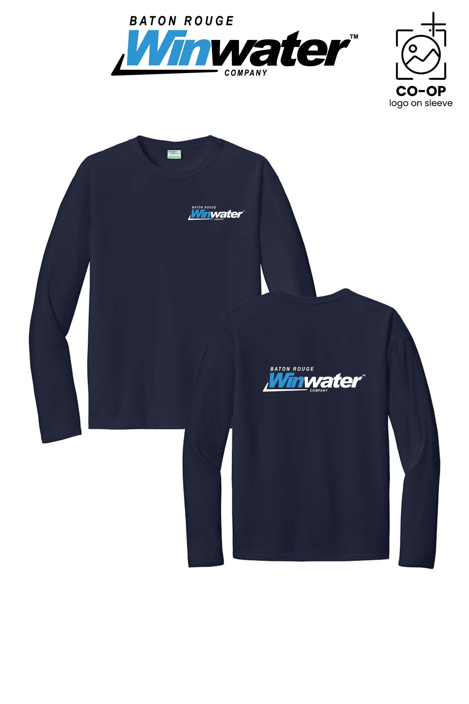 Port & Co™ Performance UPF 50 Long Sleeve - Baton Rouge Winwater