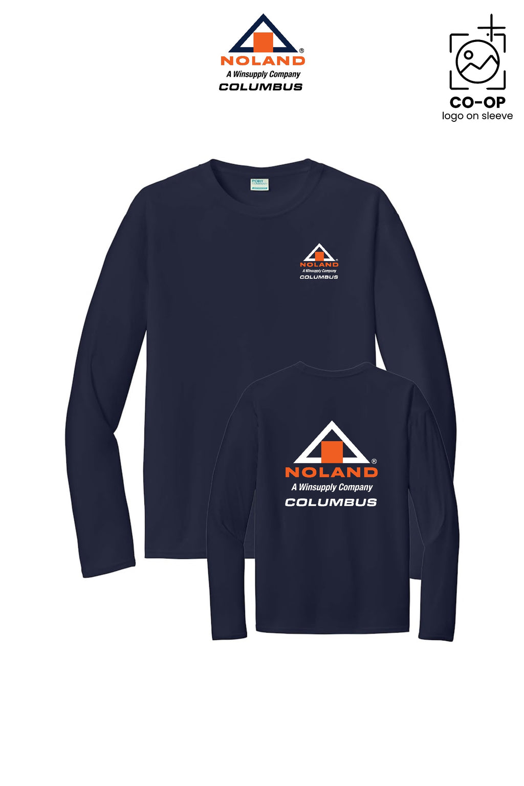 Port & Co™ Performance UPF 50 Long Sleeve - Columbus Noland