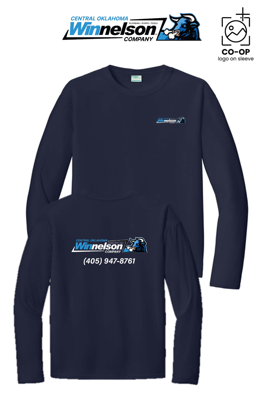 Port & Co™ Performance UPF 50 Long Sleeve - Winnelson Central Oklahoma