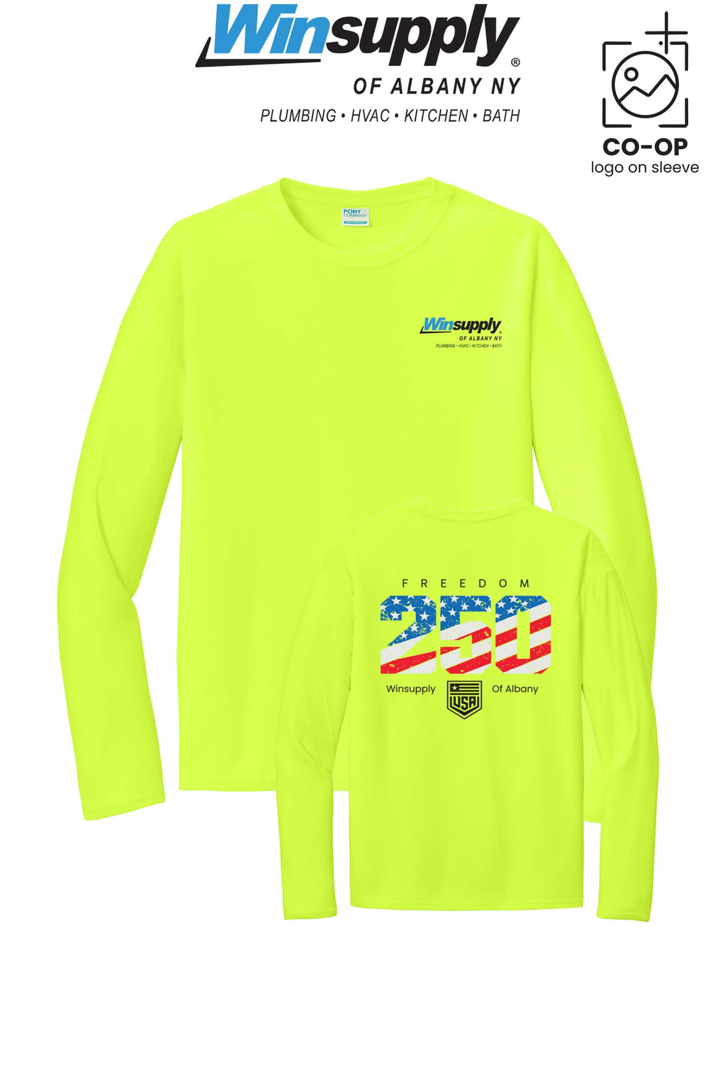 Port & Co™ Performance UPF 50 Long Sleeve - Winsupply of Albany NY