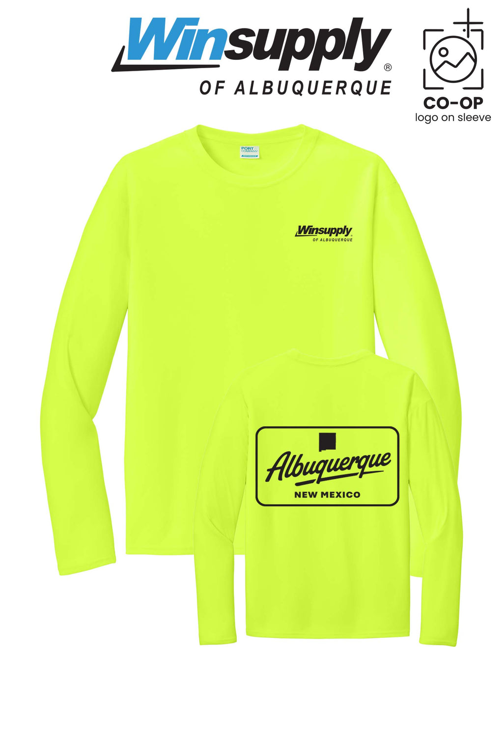 Port & Co™ Performance UPF 50 Long Sleeve - Winsupply of Albuquerque
