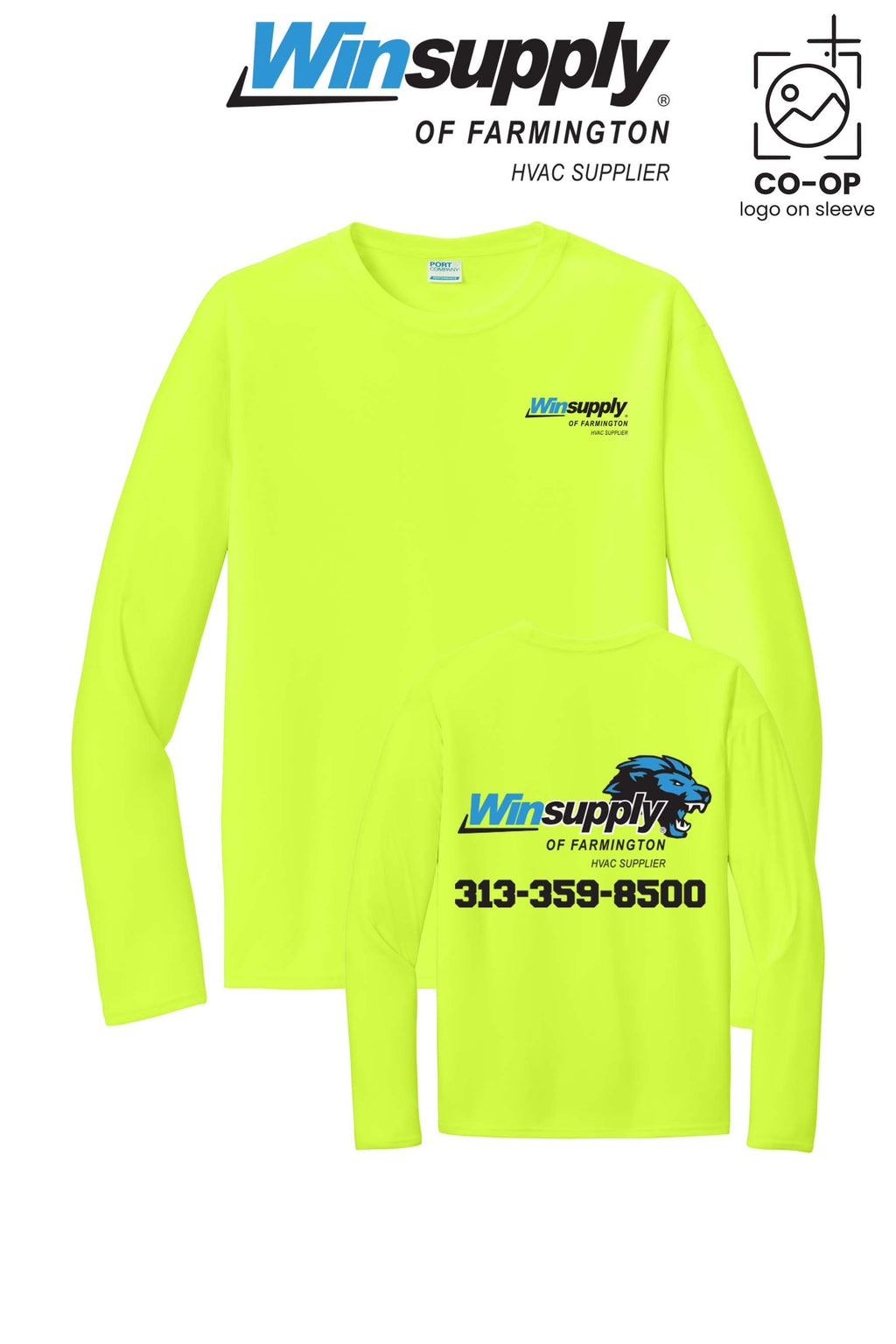 Port & Co™ Performance UPF 50 Long Sleeve - Winsupply of Farmington