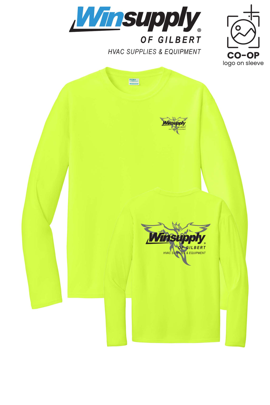 Port & Co™ Performance UPF 50 Long Sleeve - Winsupply of Gilbert