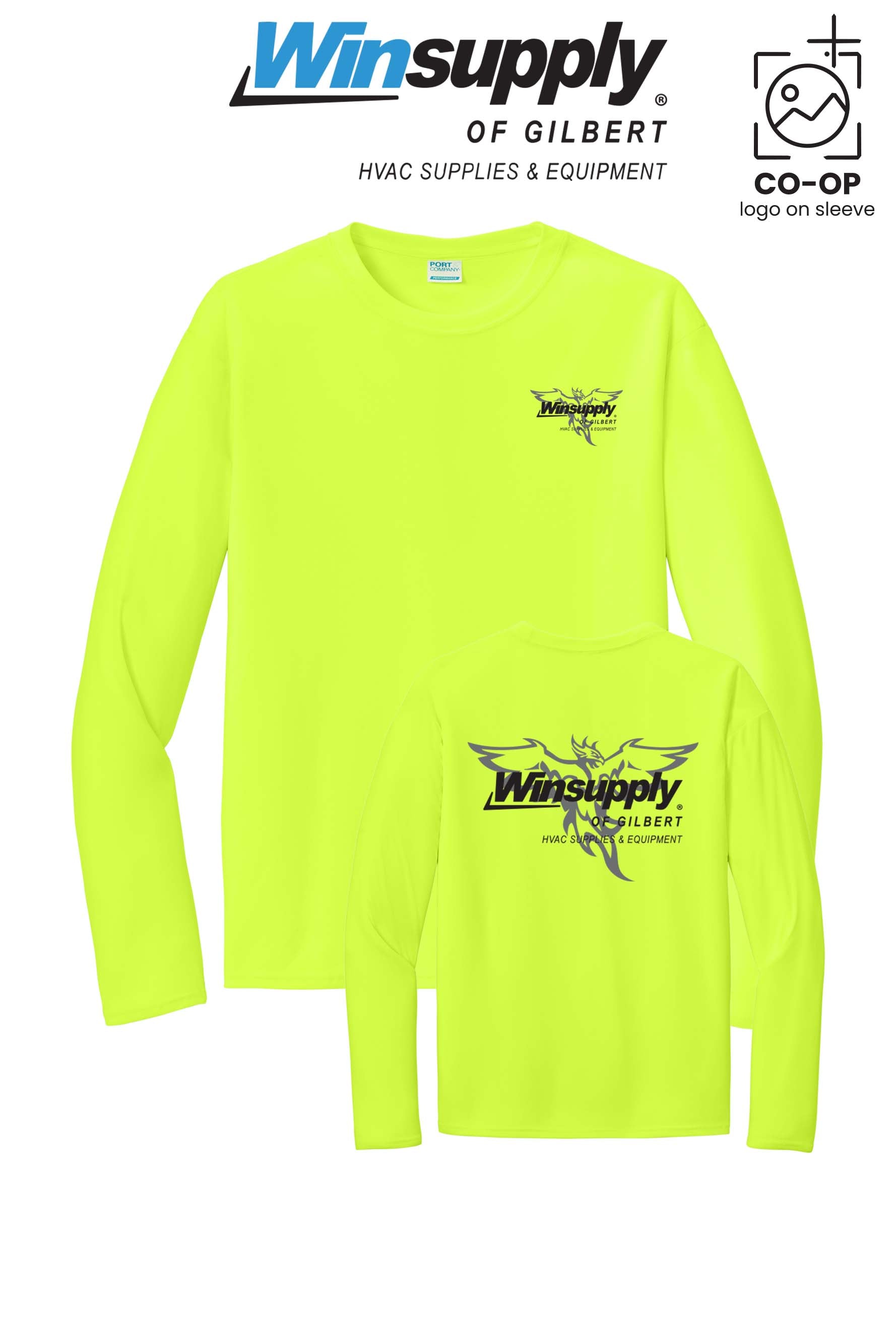 Port & Co™ Performance UPF 50 Long Sleeve - Winsupply of Gilbert