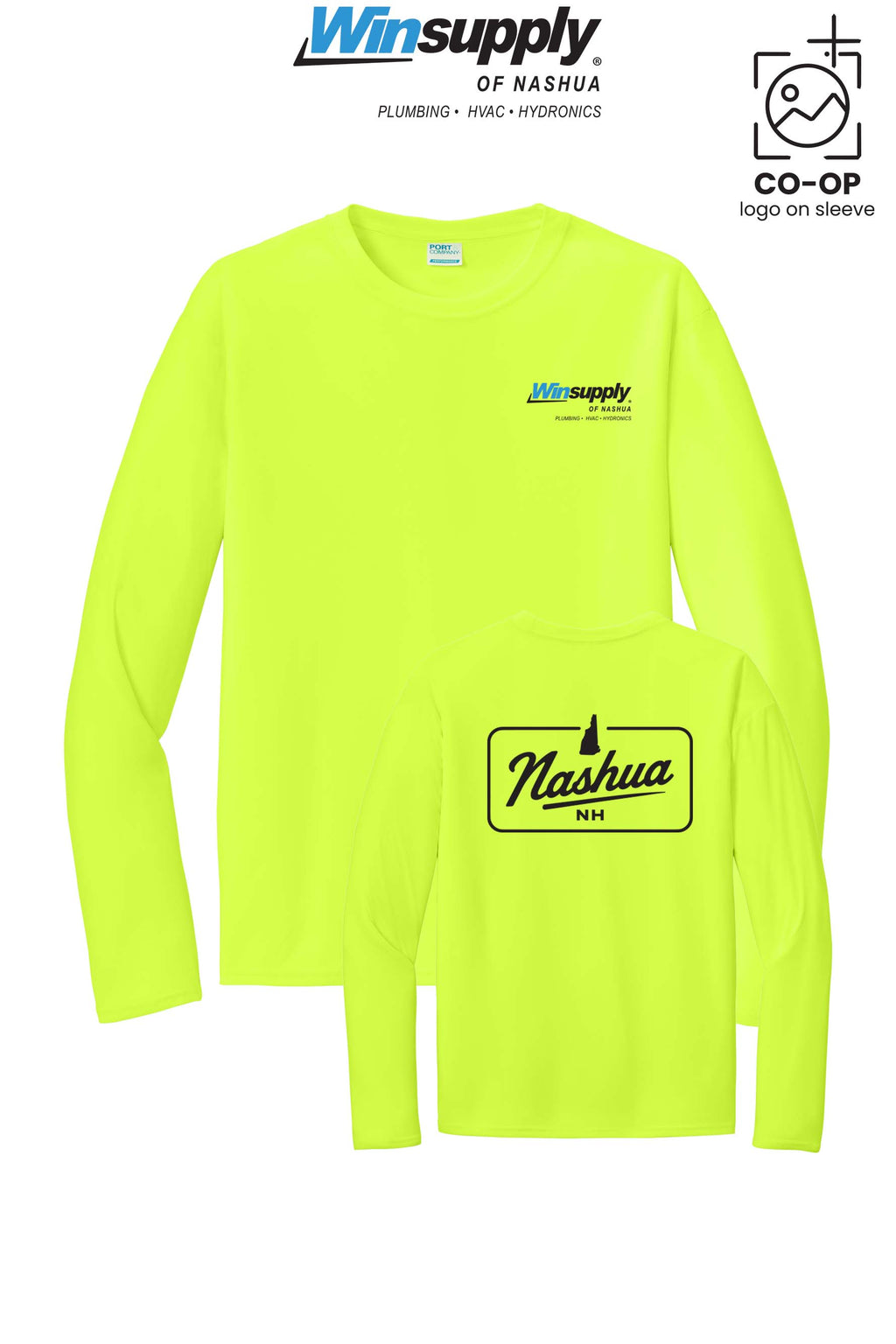Port & Co™ Performance UPF 50 Long Sleeve - Winsupply of Nashua