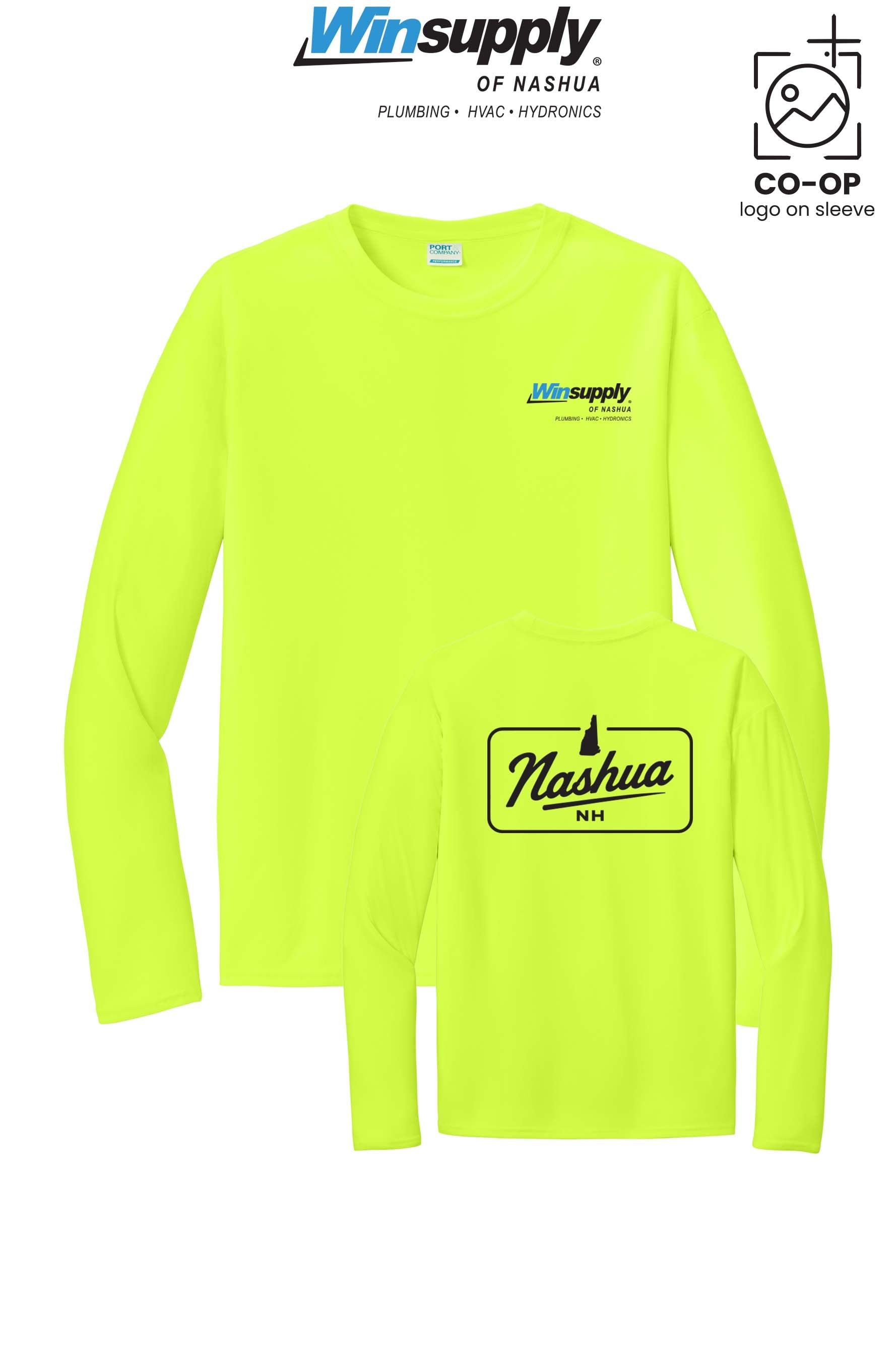 Port & Co™ Performance UPF 50 Long Sleeve - Winsupply of Nashua