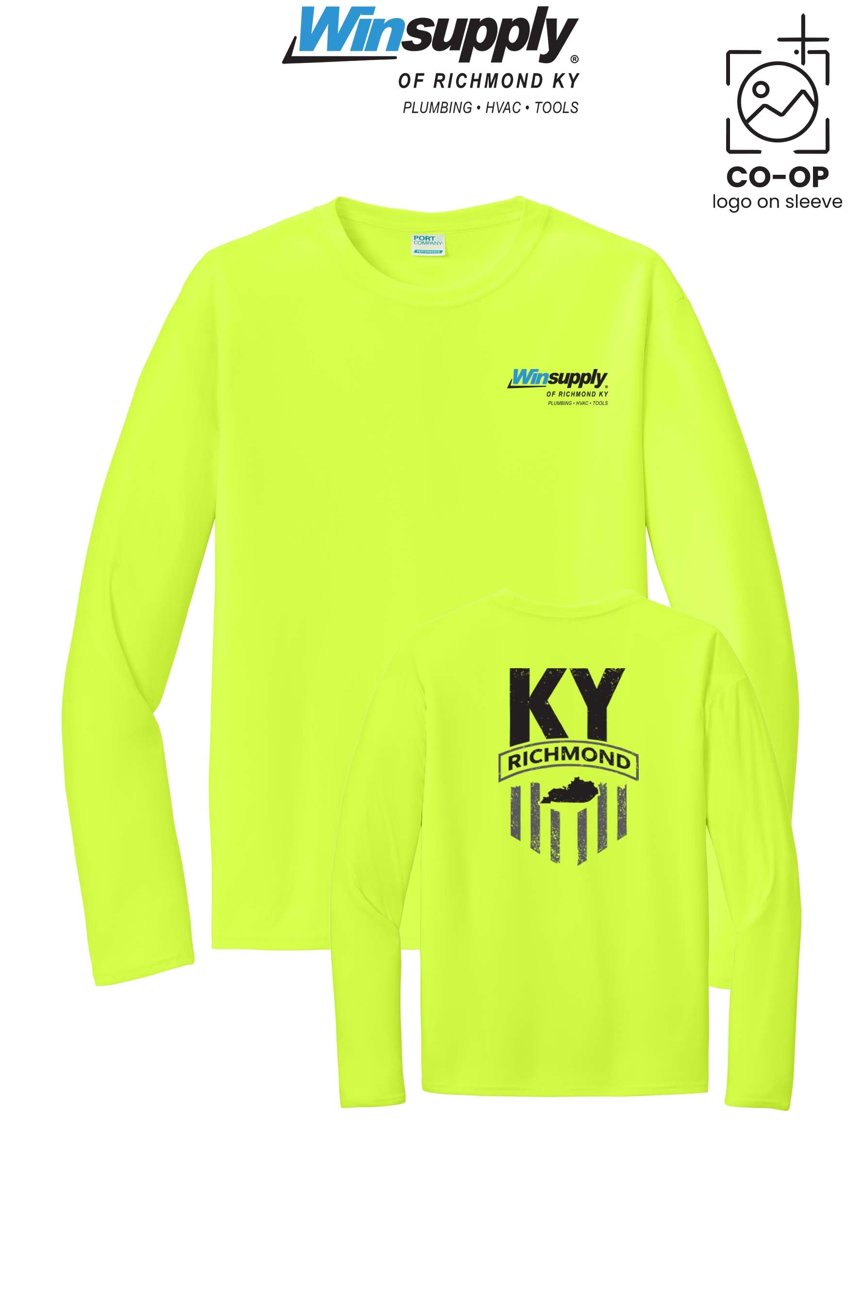 Port & Co™ Performance UPF 50 Long Sleeve - Winsupply of Richmond KY