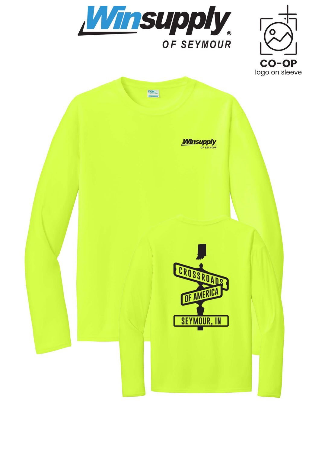 Port & Co™ Performance UPF 50 Long Sleeve - Winsupply of Seymour IN