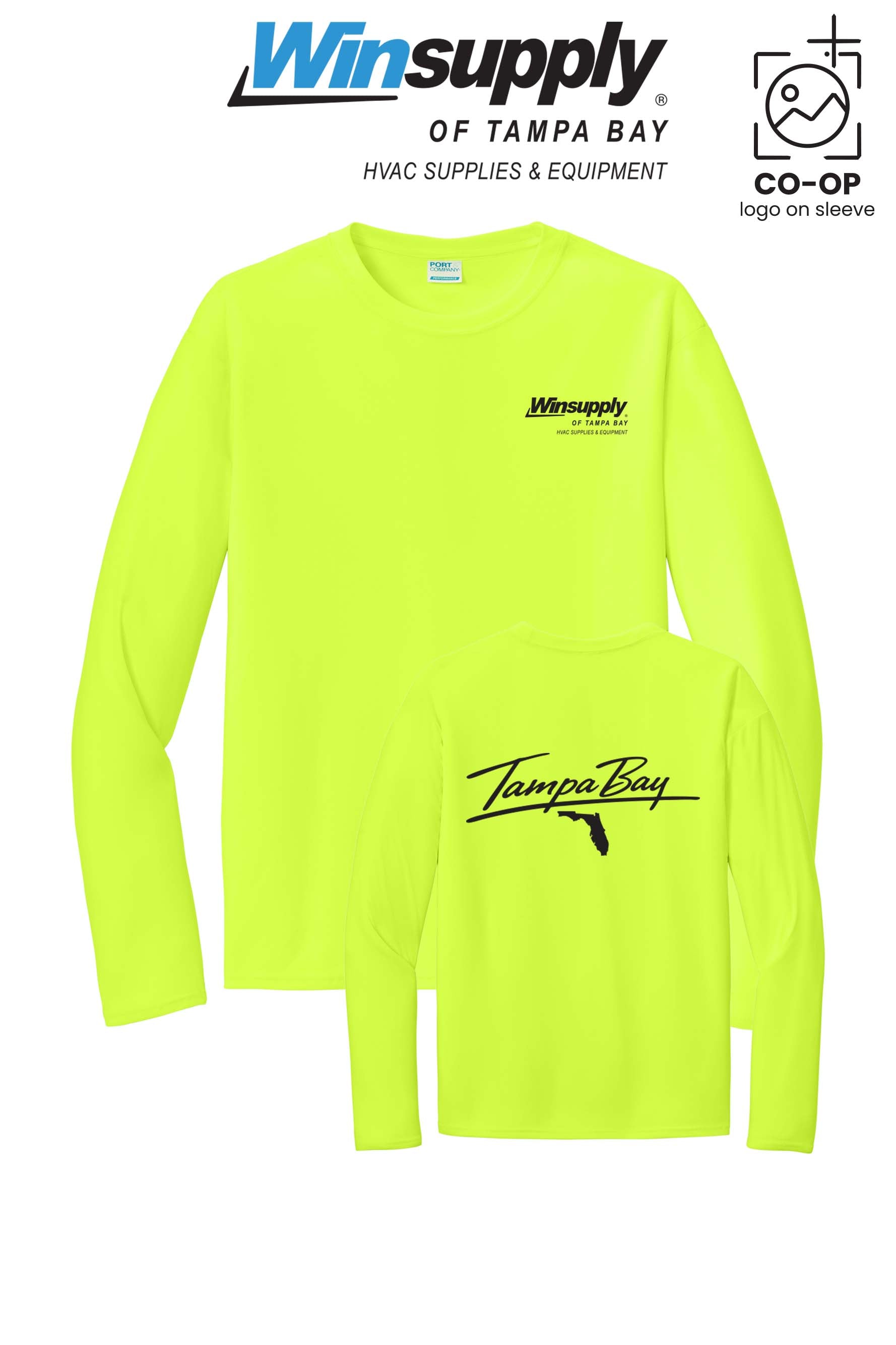 Port & Co™ Performance UPF 50 Long Sleeve - Winsupply of Tampa Bay
