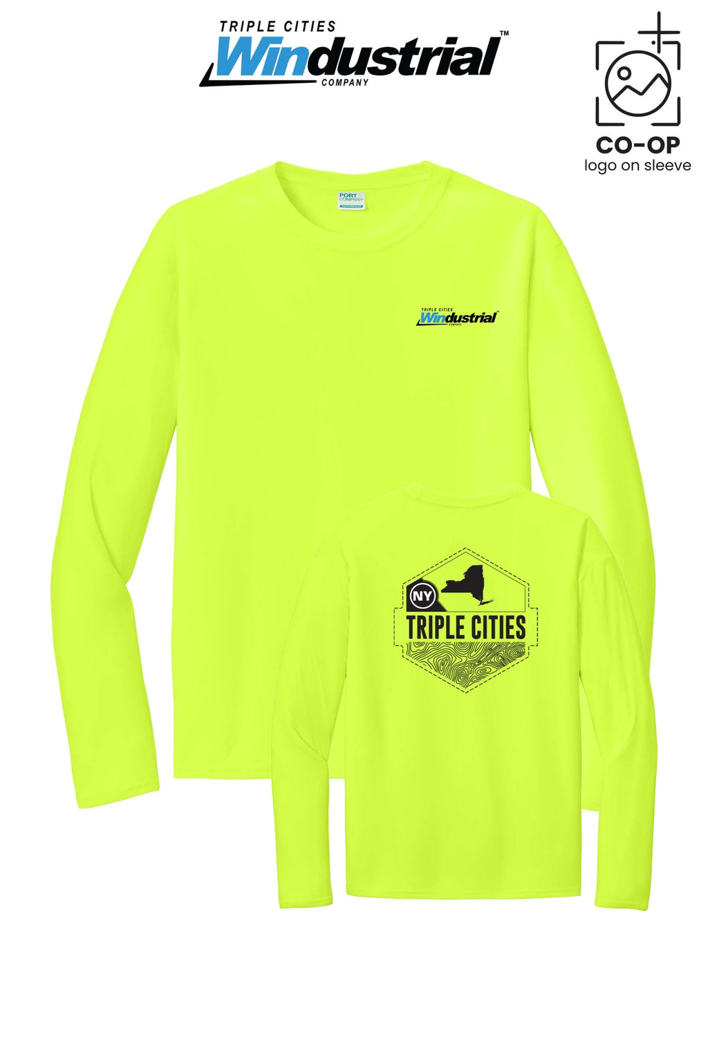 Port & Co™ Performance UPF 50 Long Sleeve - Windustrial Triple Cities