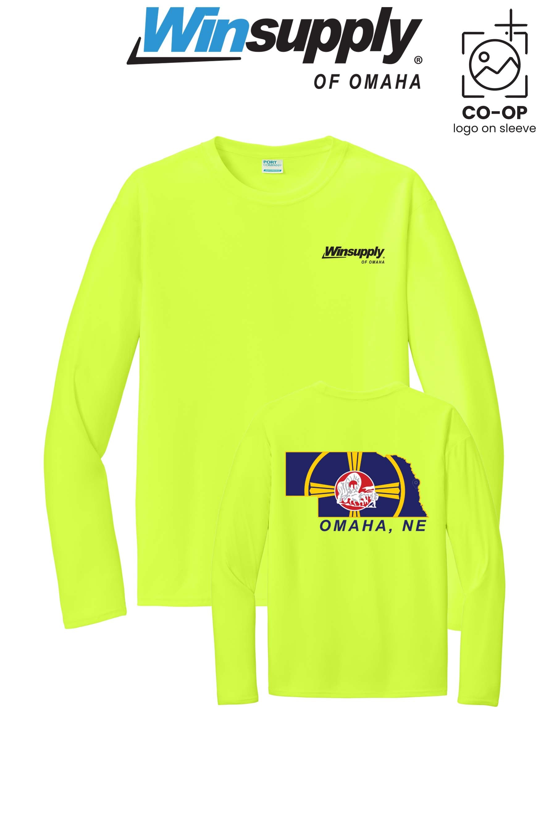Port & Co™ Performance UPF 50 Long Sleeve - Winsupply of Omaha