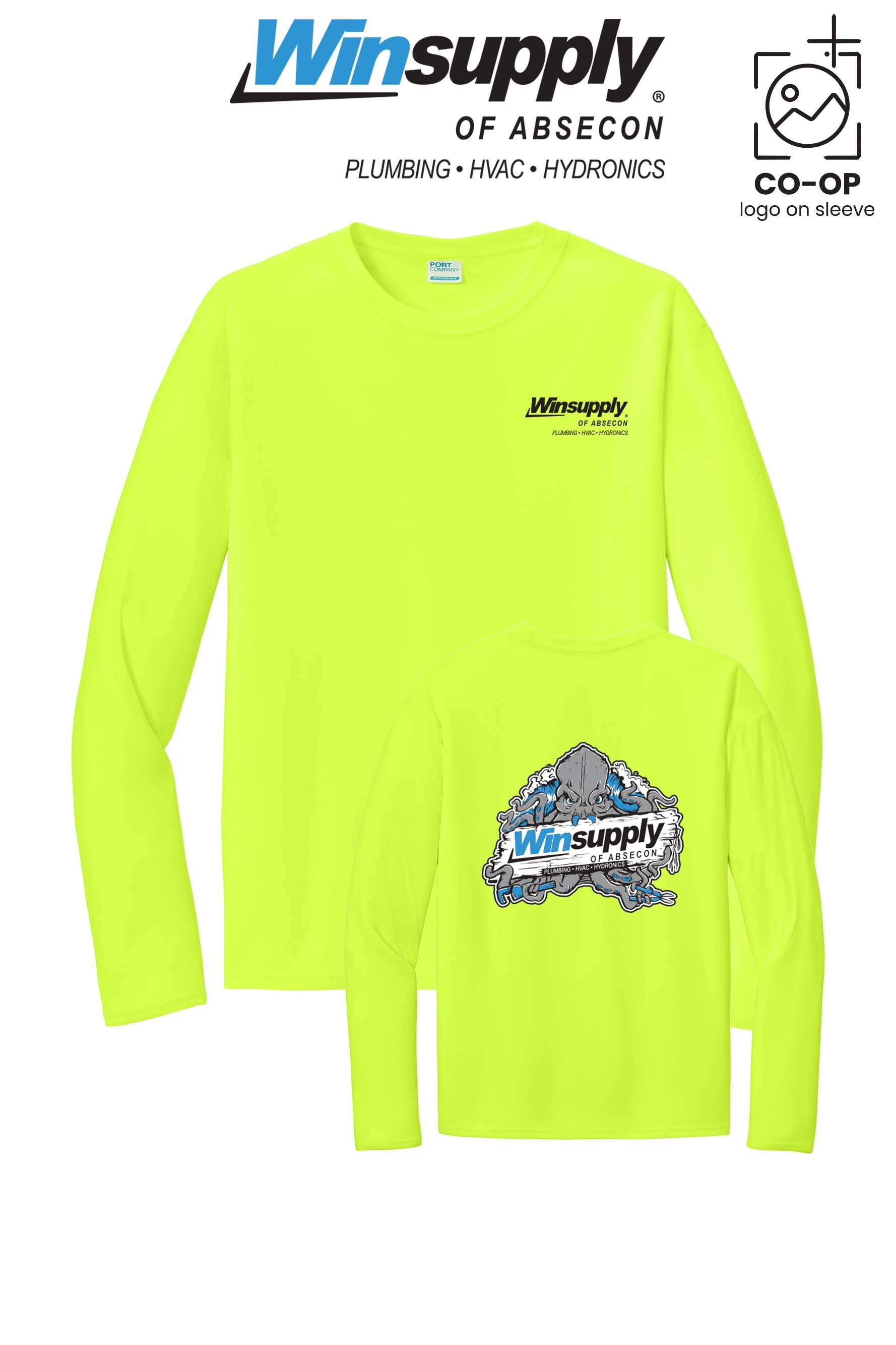 Port & Co™ Performance UPF 50 Long Sleeve - Winsupply of Absecon
