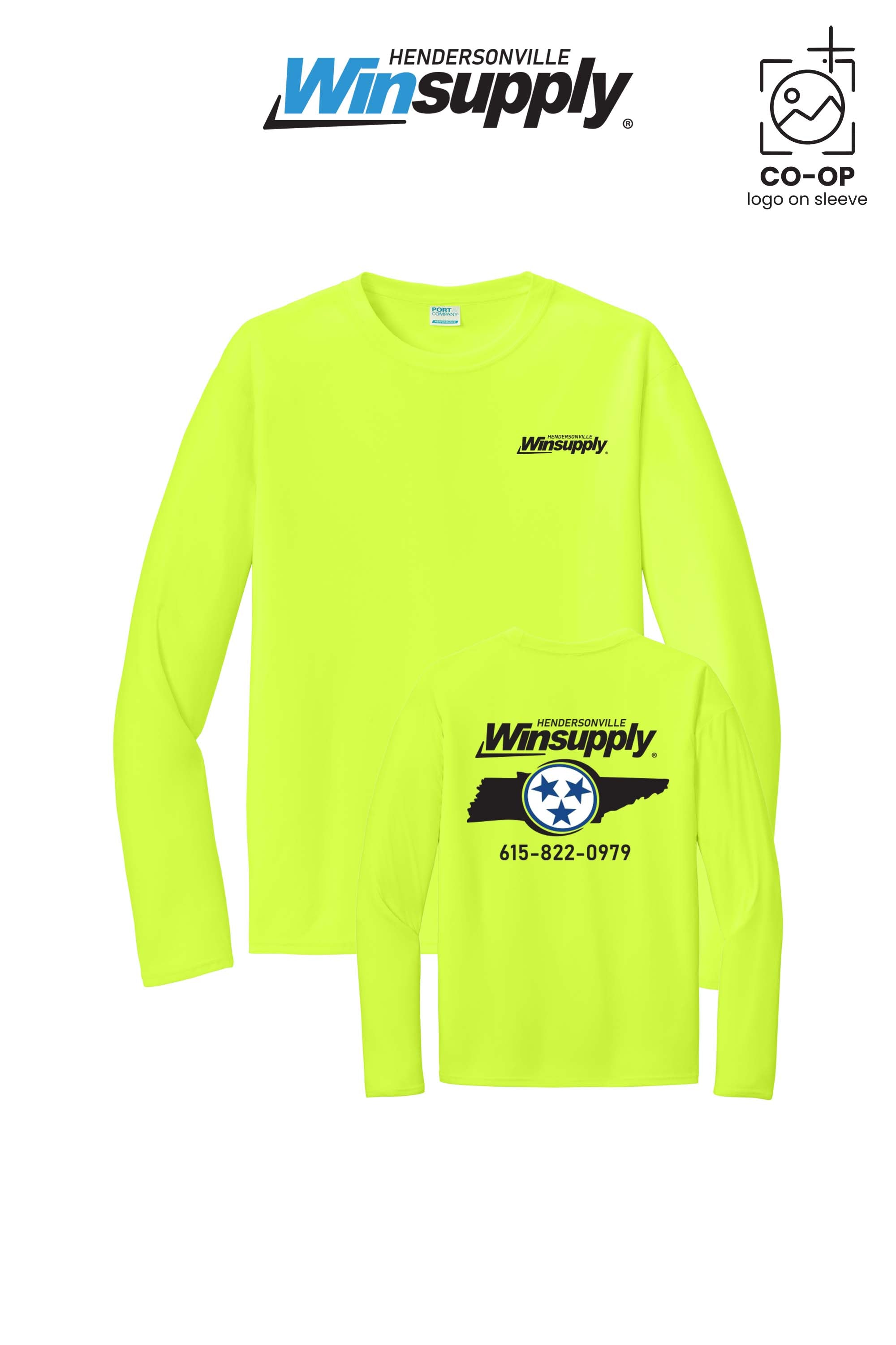 Port & Co™ Performance UPF 50 Long Sleeve - Winsupply of Hendersonville