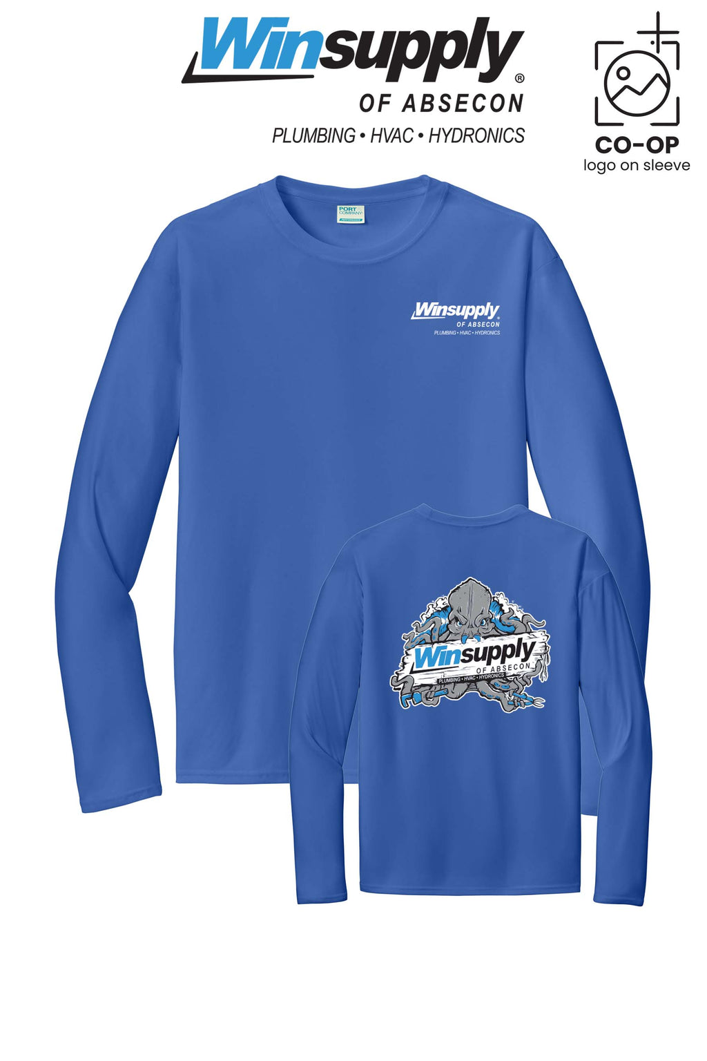 Port & Co™ Performance UPF 50 Long Sleeve - Winsupply of Absecon