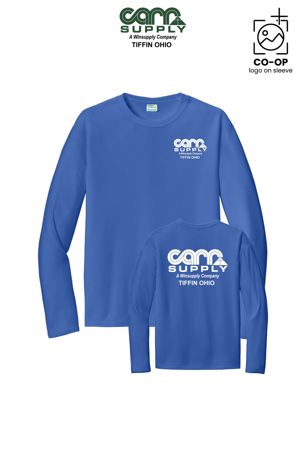Port & Co™ Performance UPF 50 Long Sleeve - Carr Supply - Tiffin