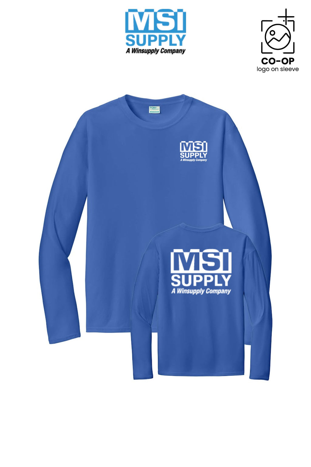 Port & Co™ Performance UPF 50 Long Sleeve - MSI Supply Houston