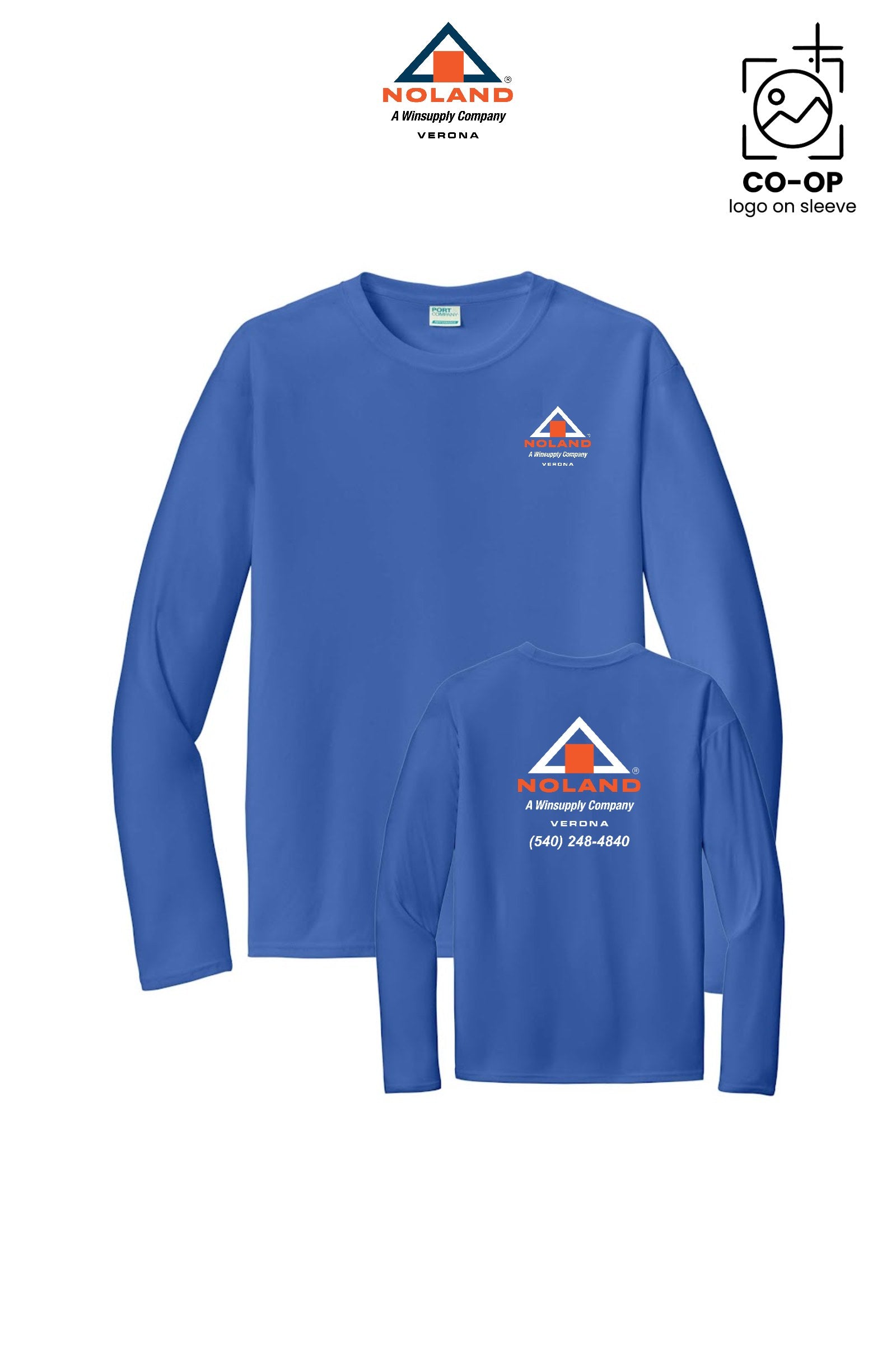 Port & Co™ Performance UPF 50 Long Sleeve - Verona Noland