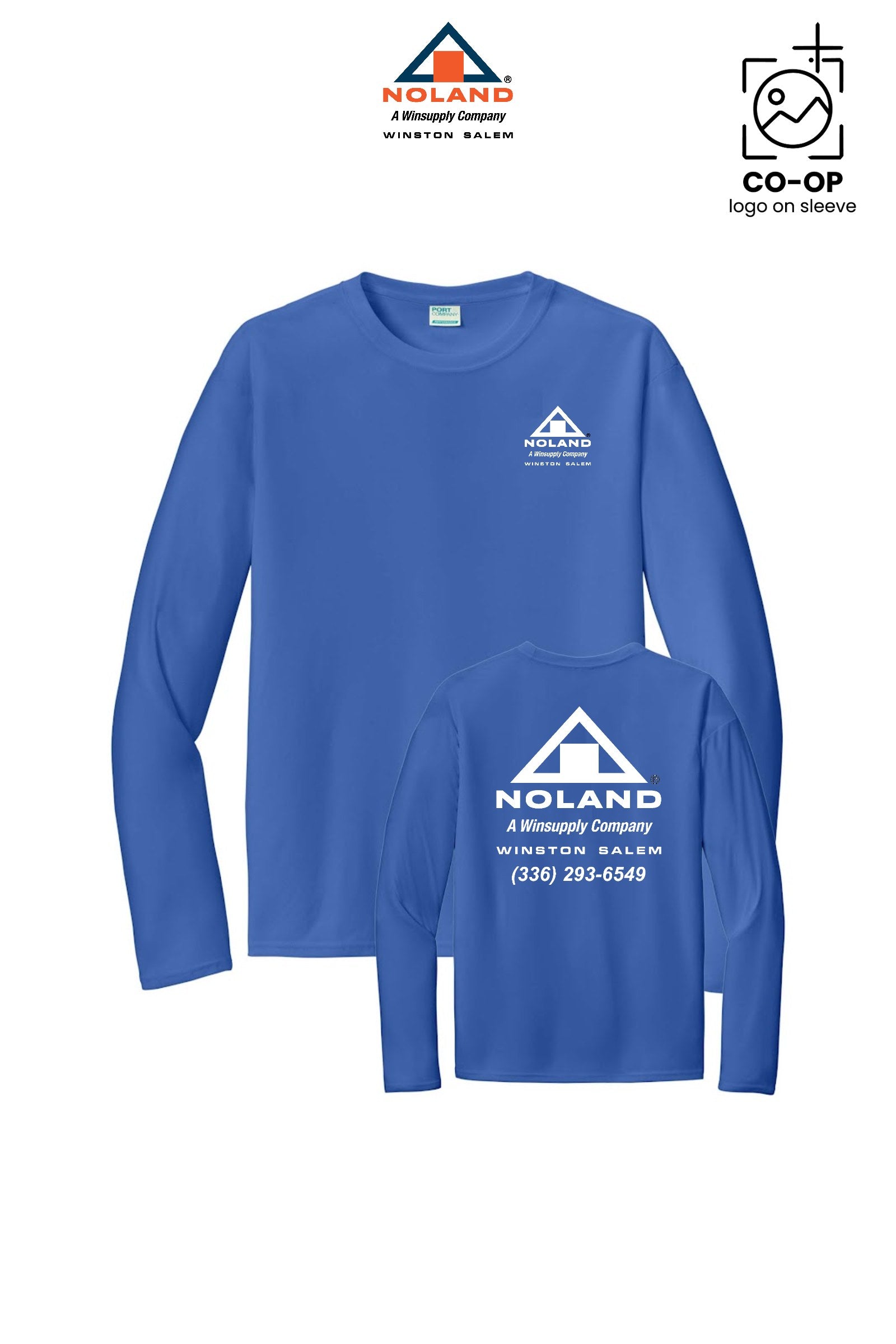 Port & Co™ Performance UPF 50 Long Sleeve - Winston Salem Noland