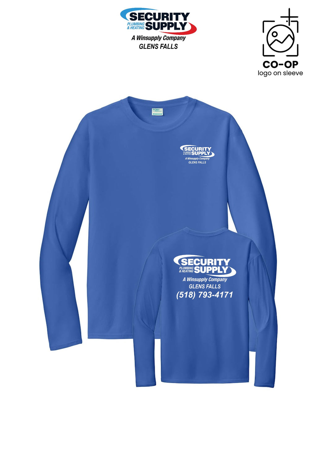 Port & Co™ Performance UPF 50 Long Sleeve - SPHS Glens Falls