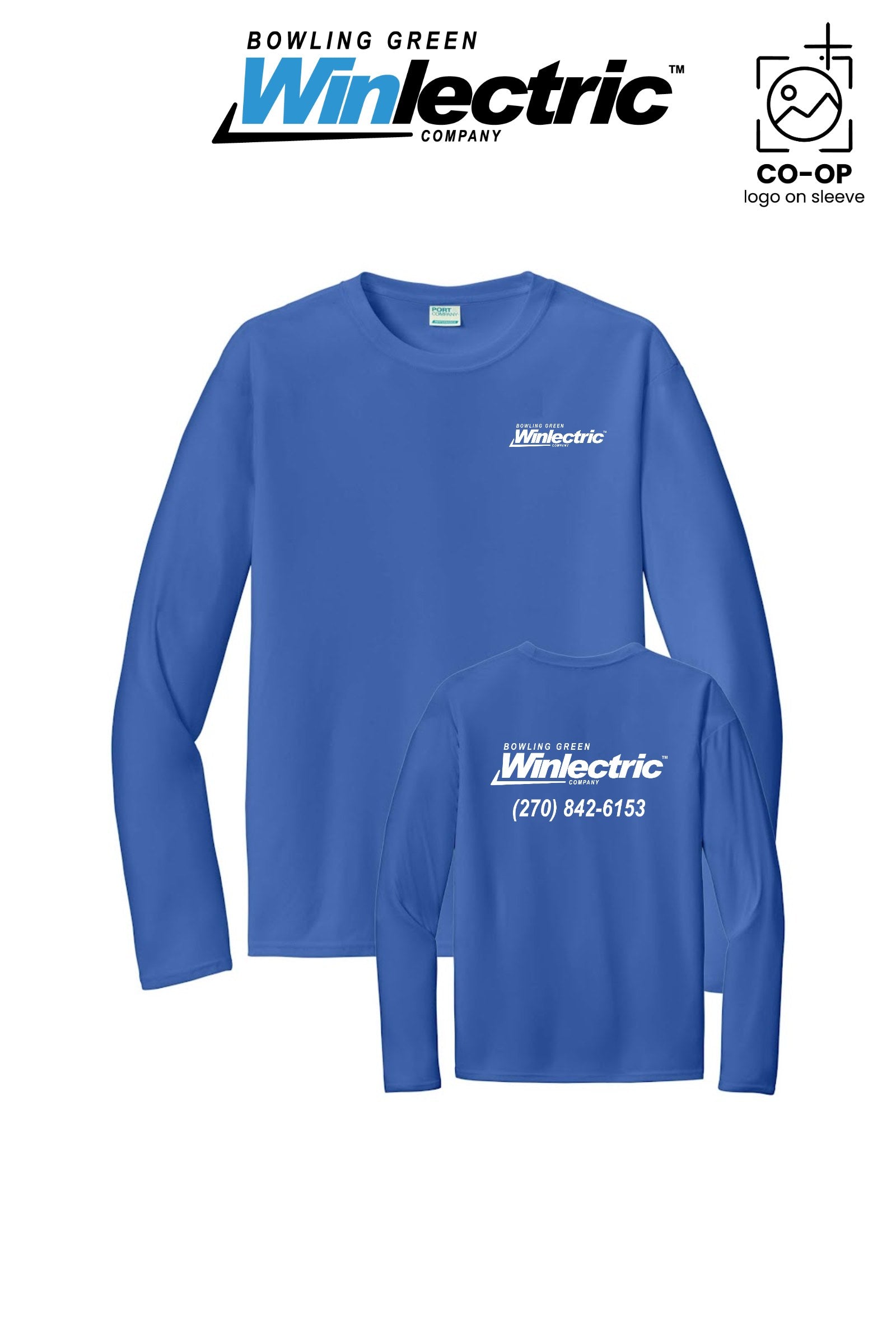 Port & Co™ Performance UPF 50 Long Sleeve - Bowling Green Winlectric