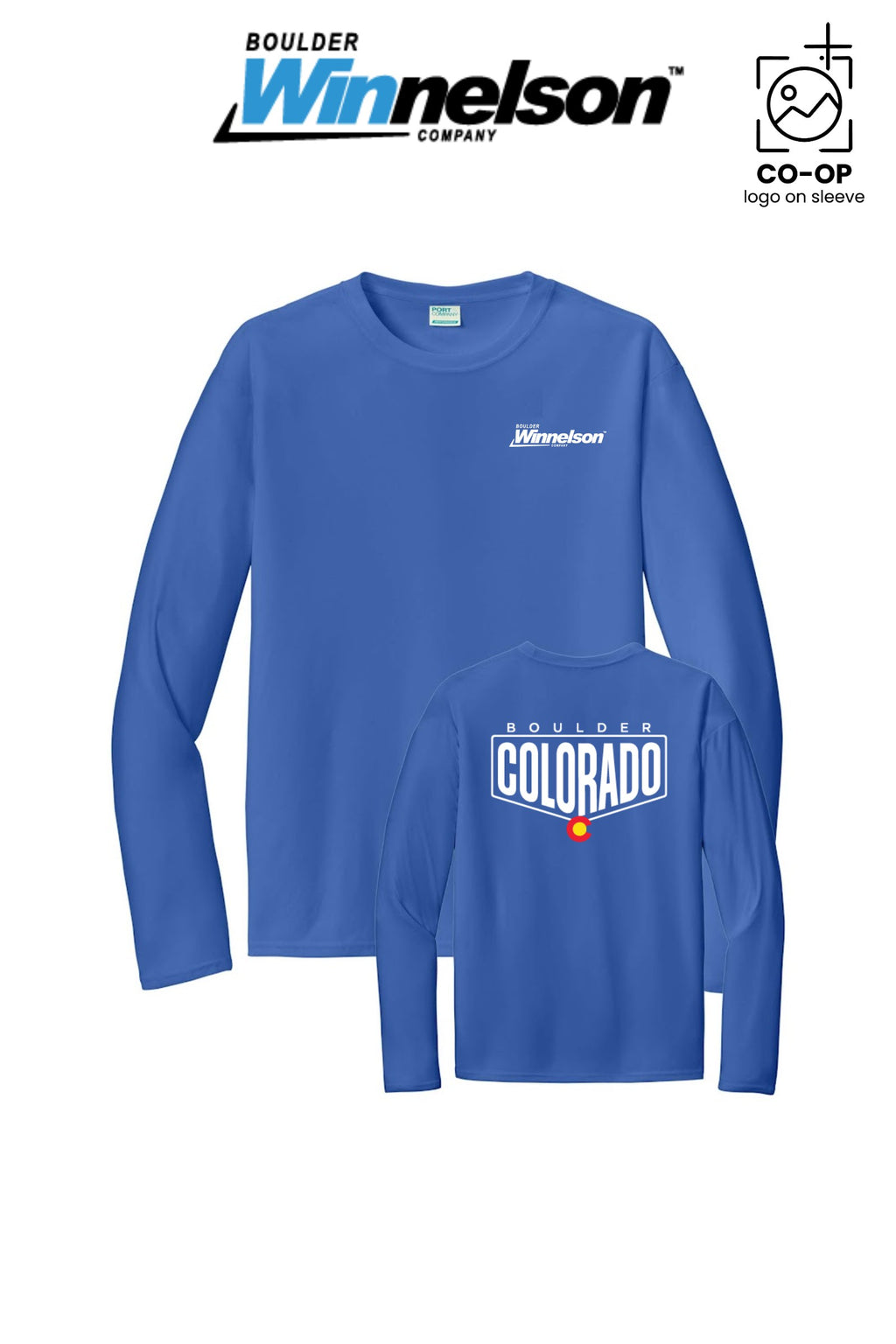 Port & Co™ Performance UPF 50 Long Sleeve - Boulder Winnelson