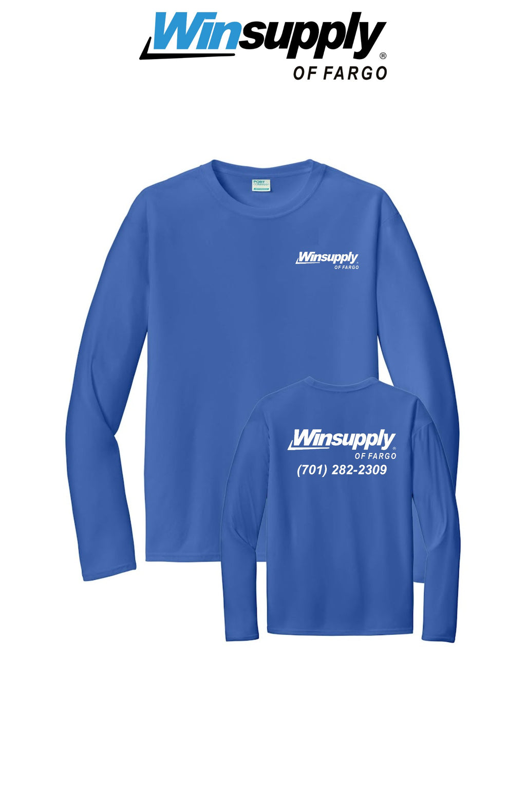 Port & Co™ Performance UPF 50 Long Sleeve - Winsupply of Fargo