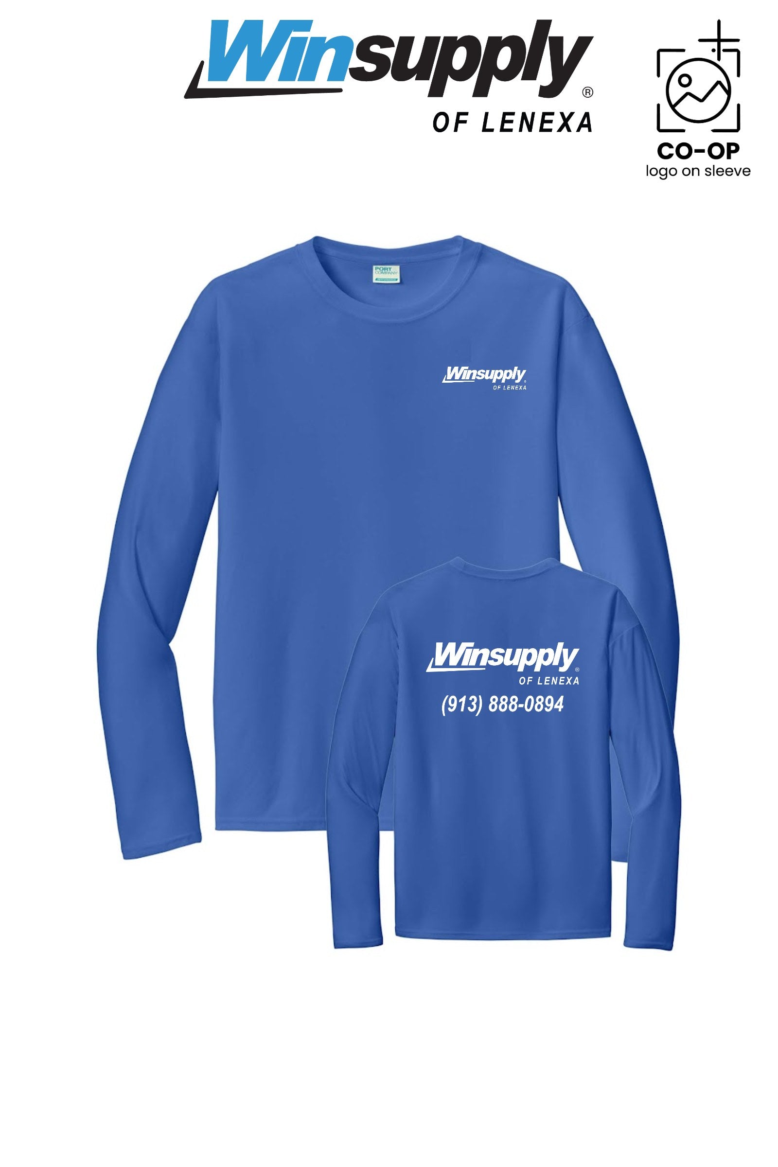 Port & Co™ Performance UPF 50 Long Sleeve - Winsupply of Lenexa