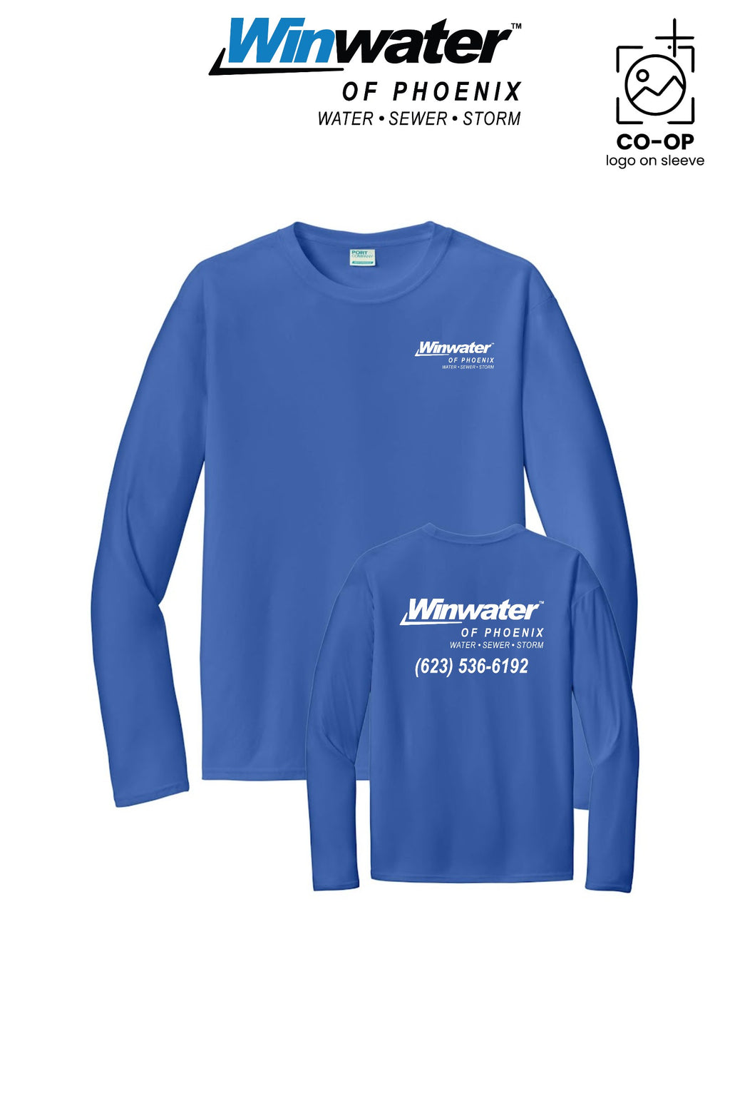 Port & Co™ Performance UPF 50 Long Sleeve - Winwater of Phoenix