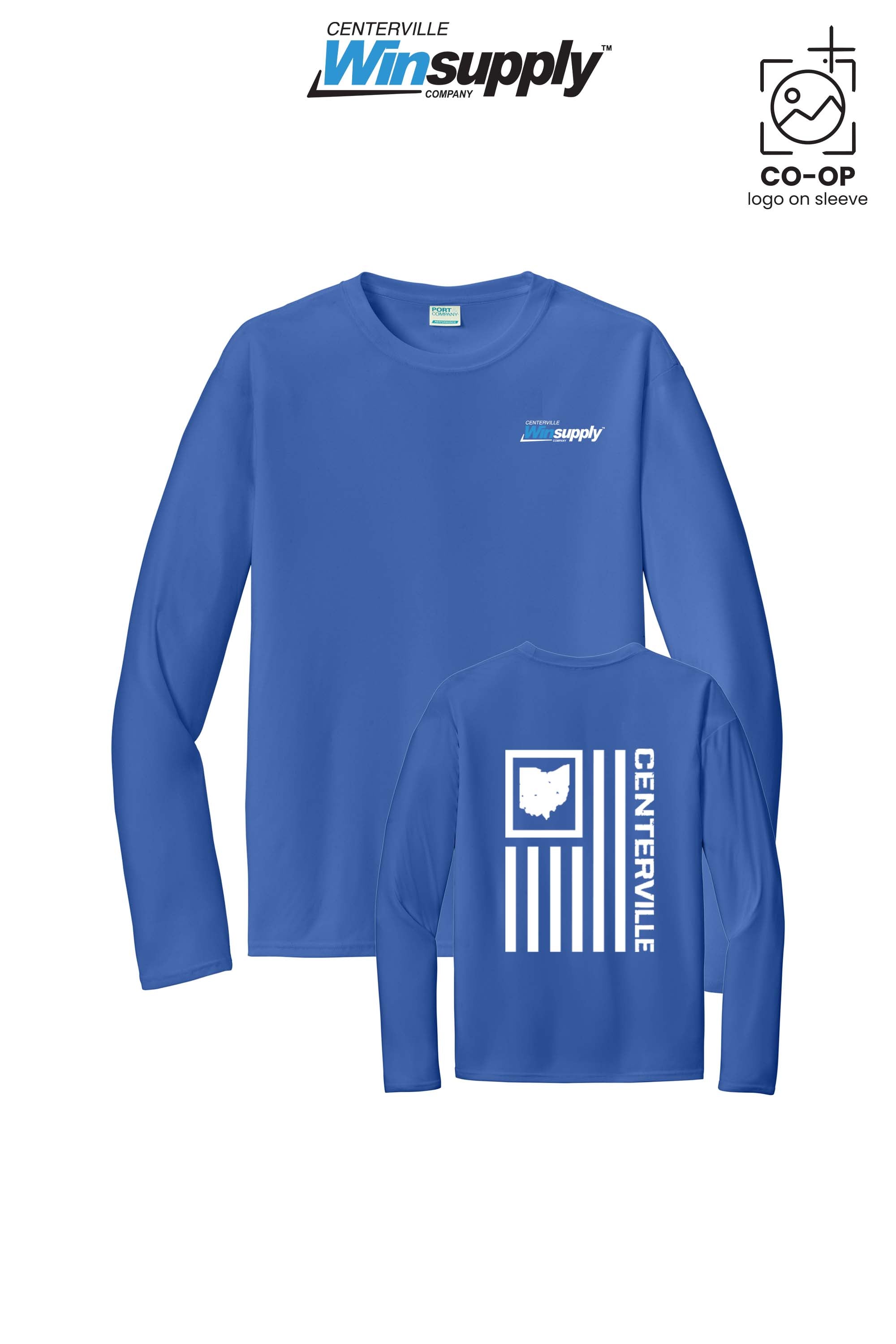 Port & Co™ Performance UPF 50 Long Sleeve - Winsupply Centerville OH