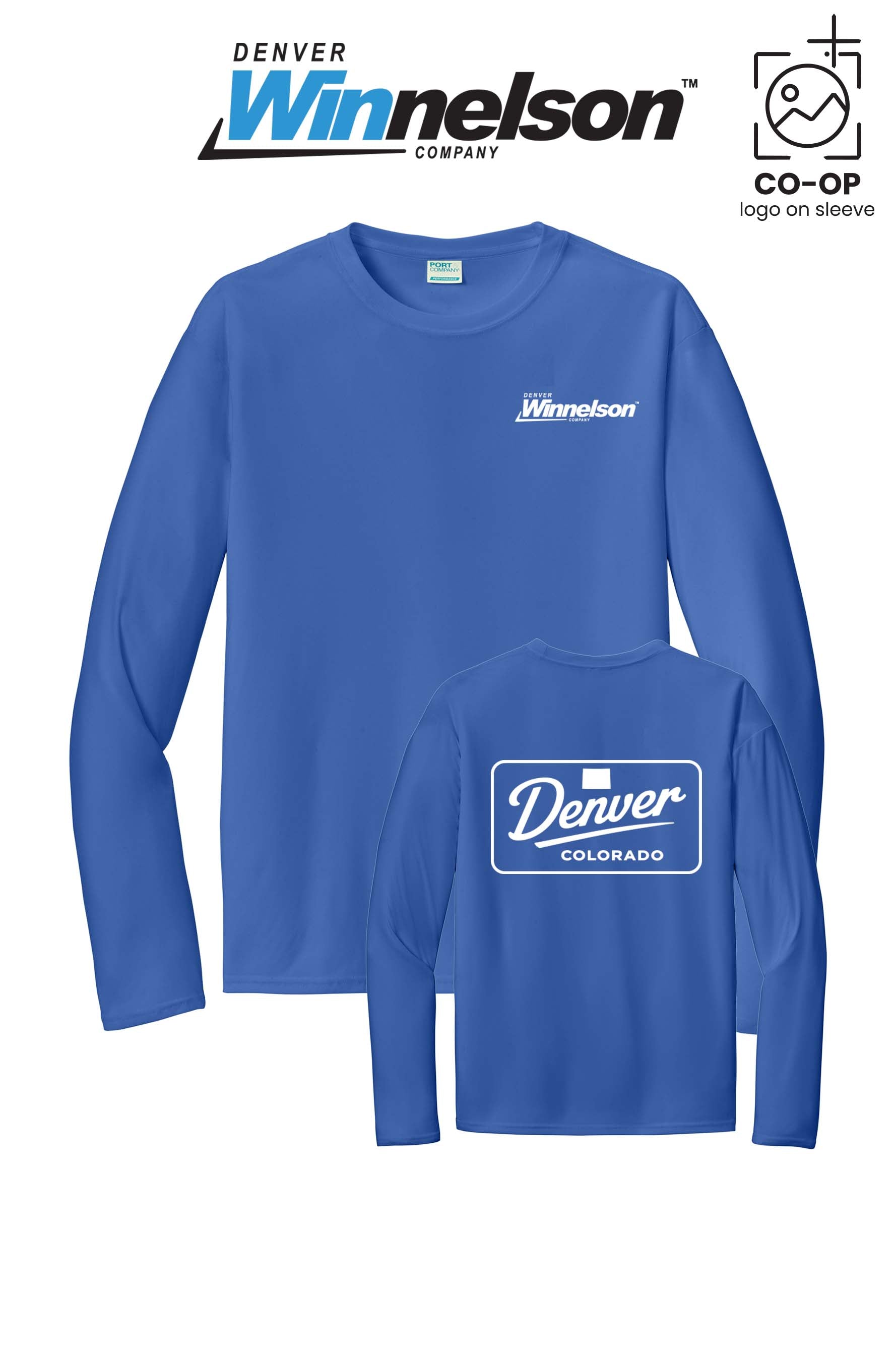 Port & Co™ Performance UPF 50 Long Sleeve - Denver Winnelson