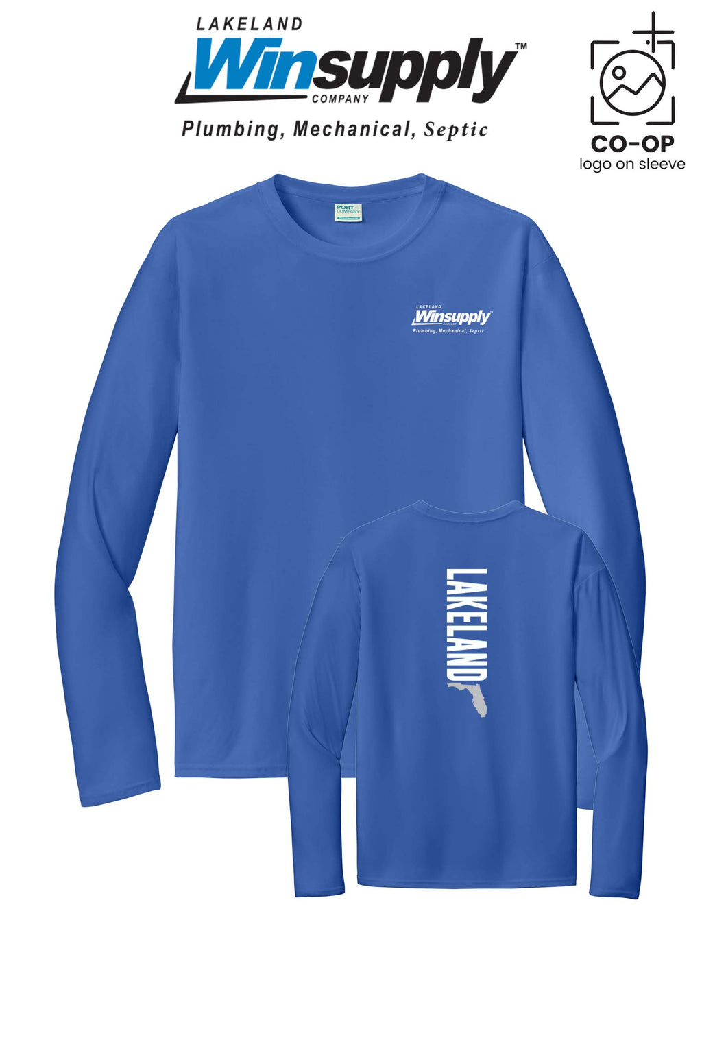 Port & Co™ Performance UPF 50 Long Sleeve - Lakeland Winsupply