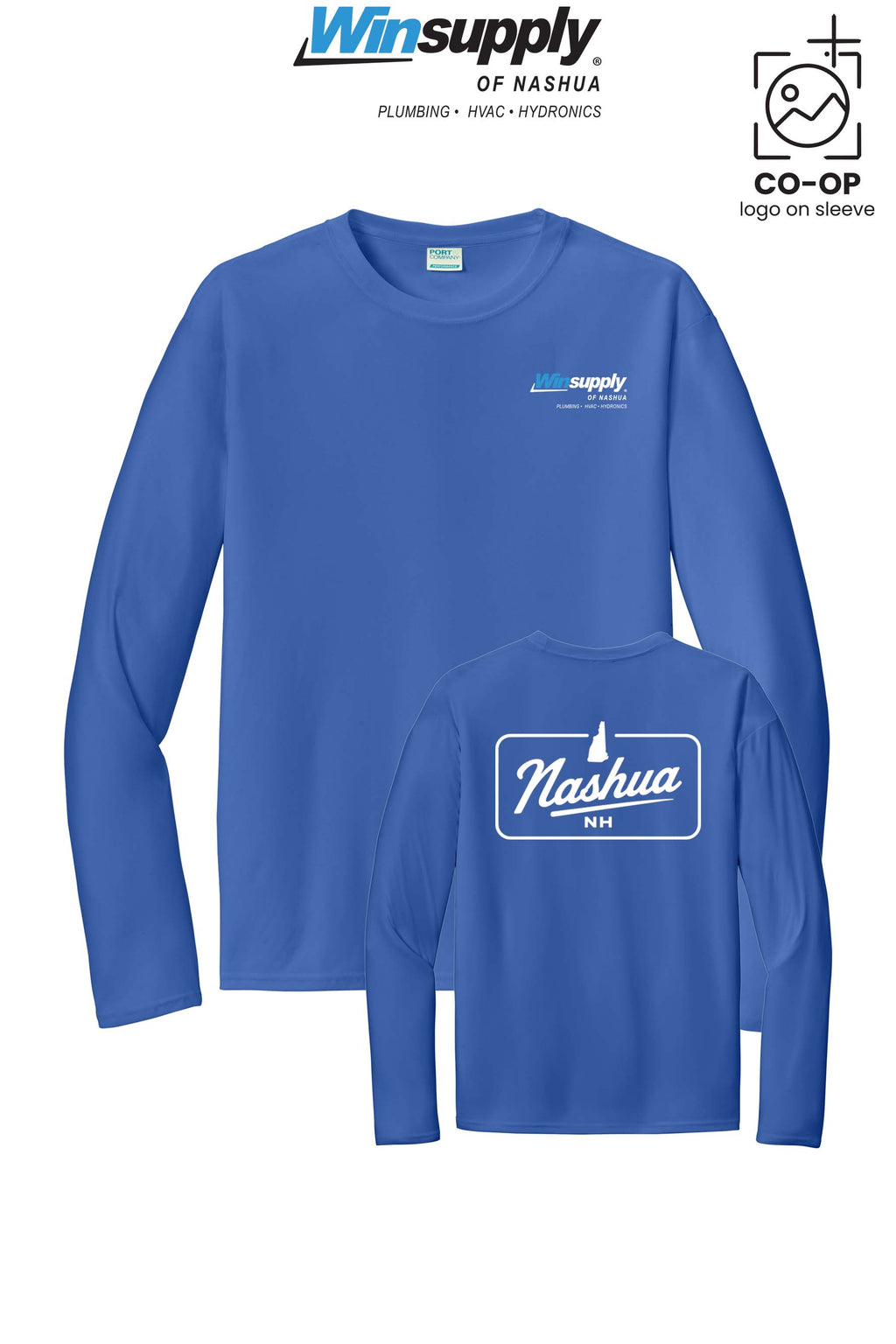 Port & Co™ Performance UPF 50 Long Sleeve - Winsupply of Nashua