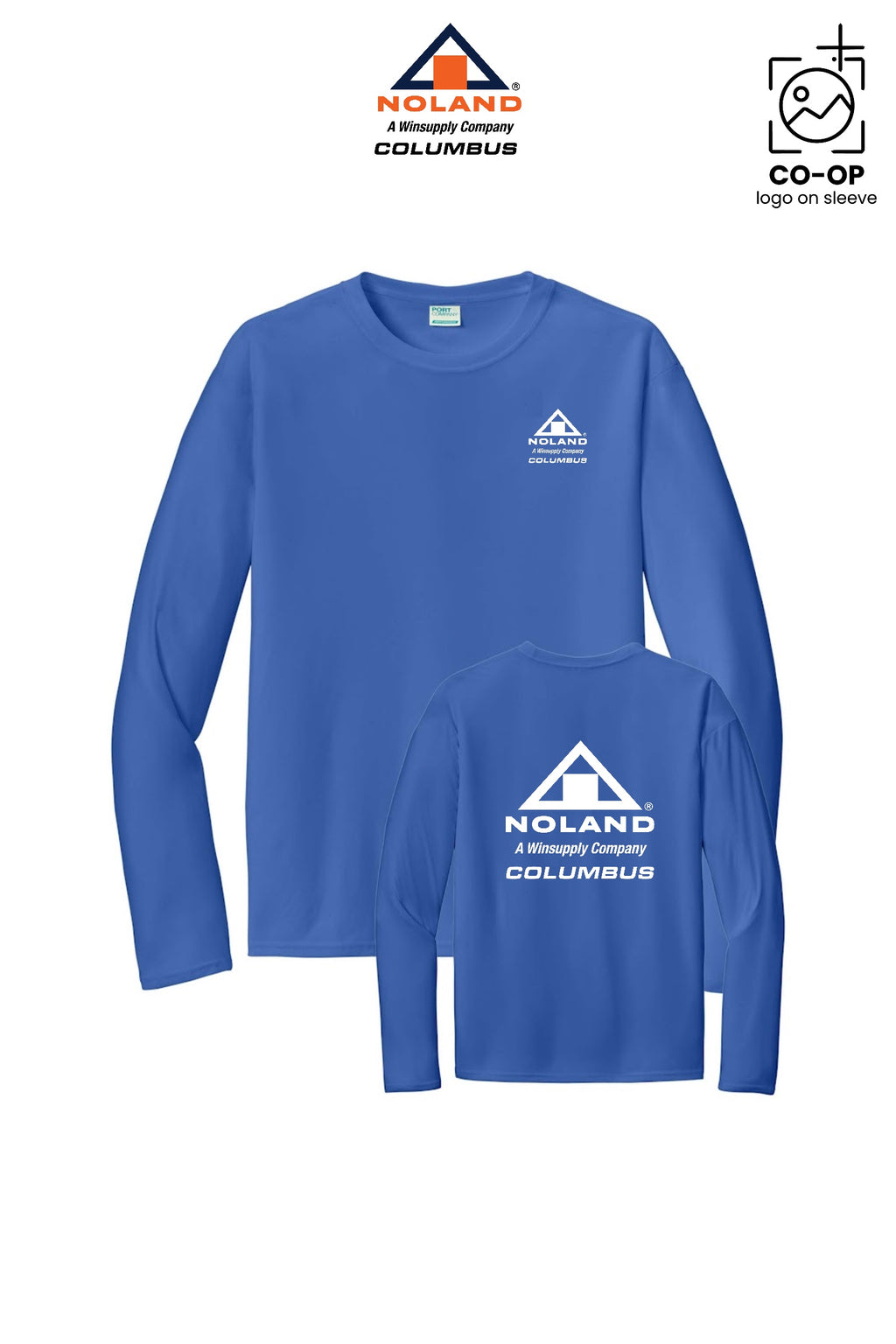 Port & Co™ Performance UPF 50 Long Sleeve - Columbus Noland
