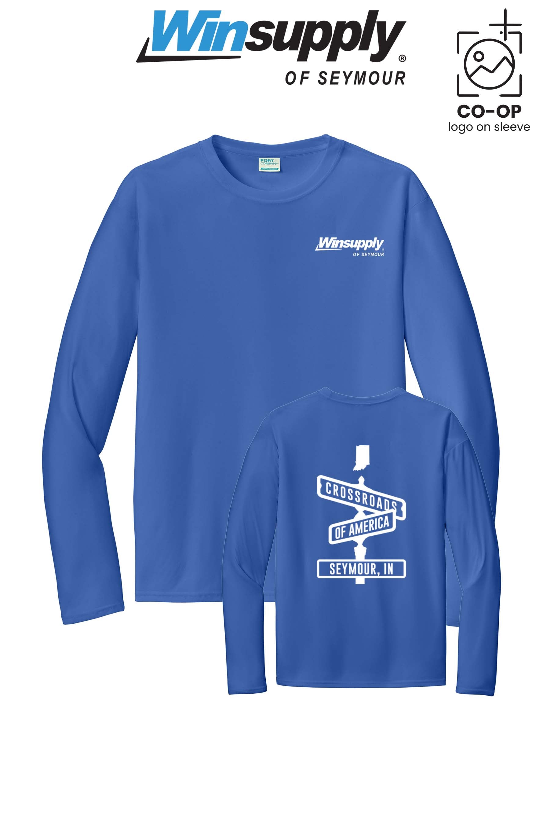 Port & Co™ Performance UPF 50 Long Sleeve - Winsupply of Seymour IN