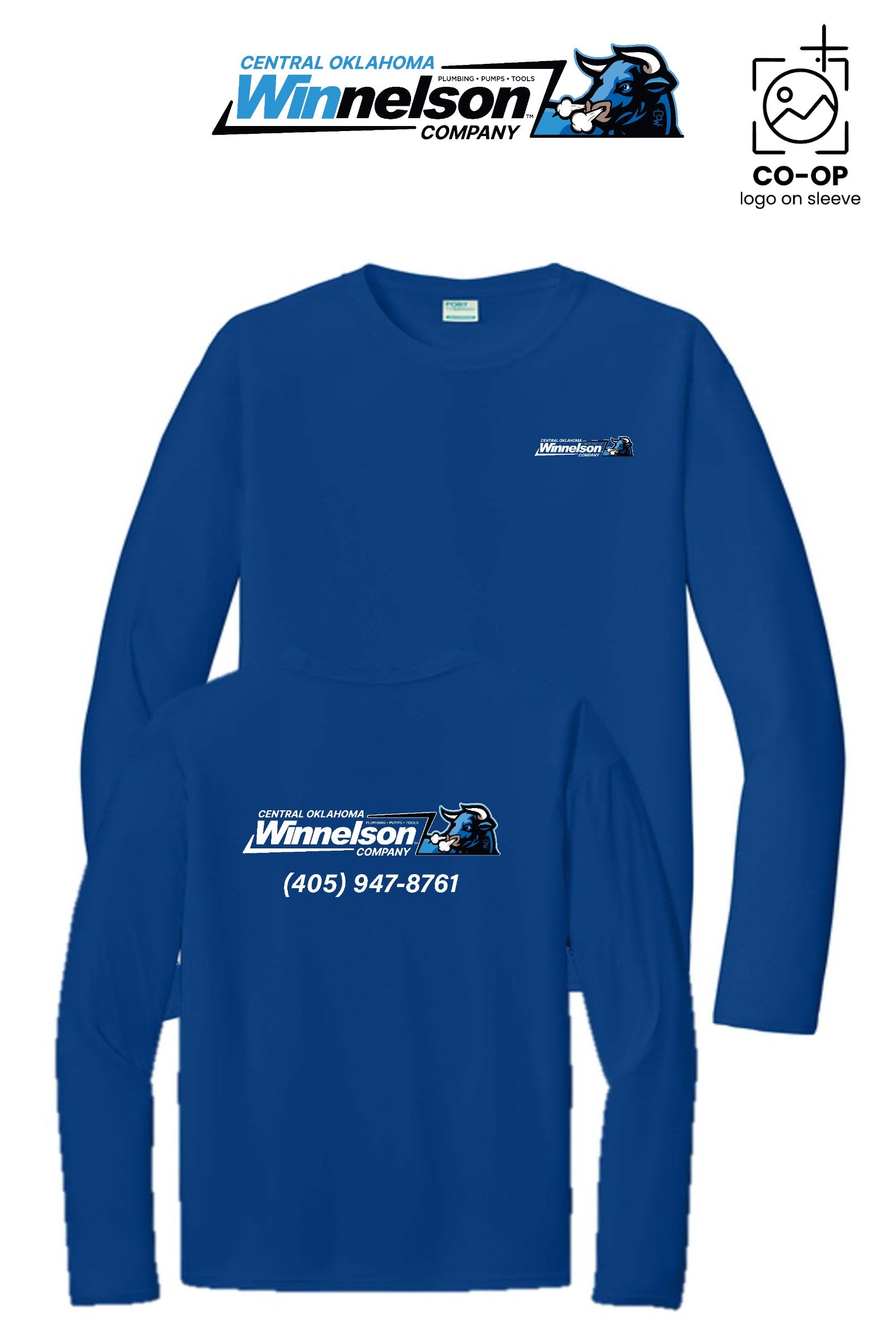 Port & Co™ Performance UPF 50 Long Sleeve - Winnelson Central Oklahoma