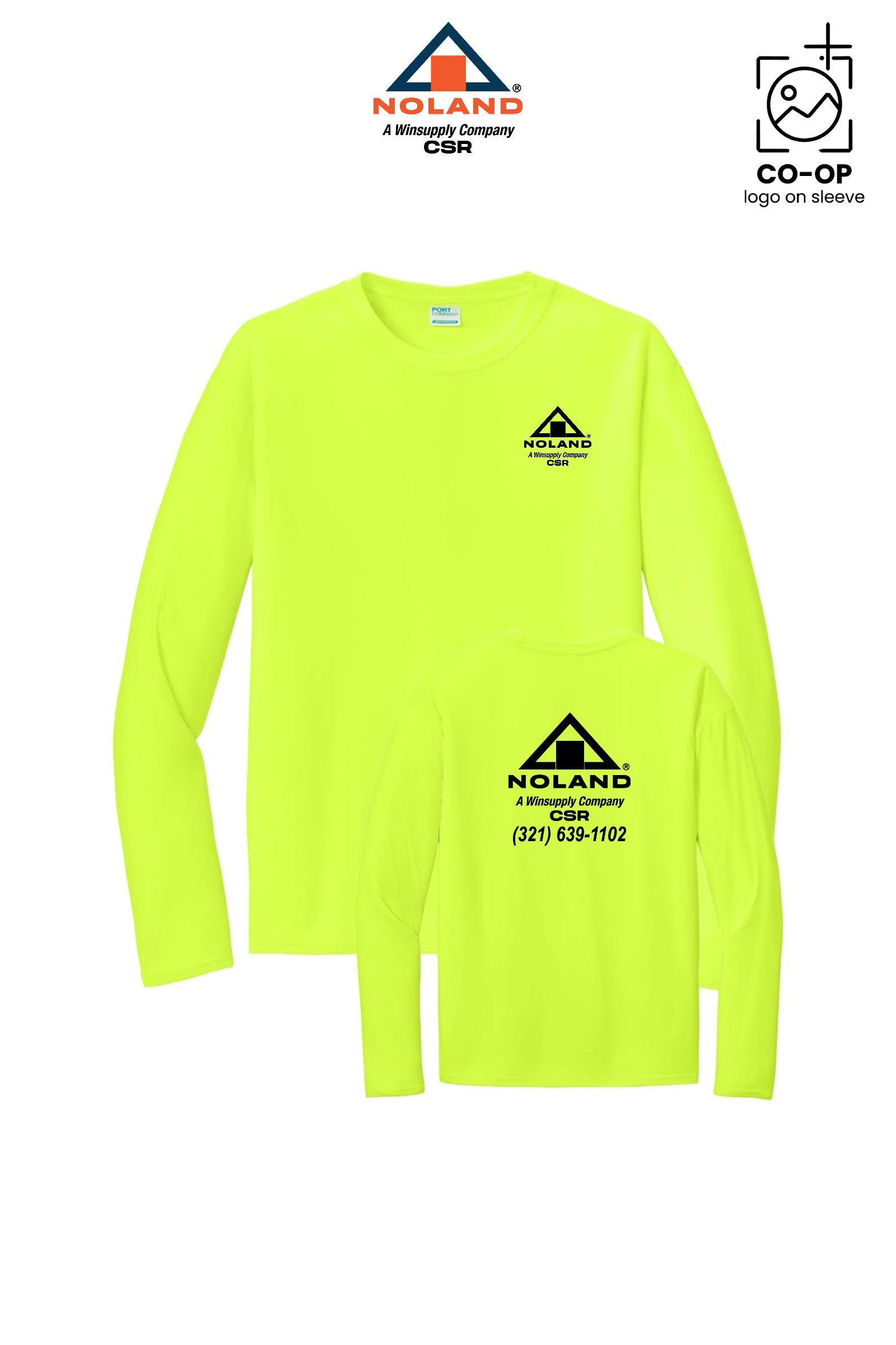 Port & Co™ Performance UPF 50 Long Sleeve - Noland CSR