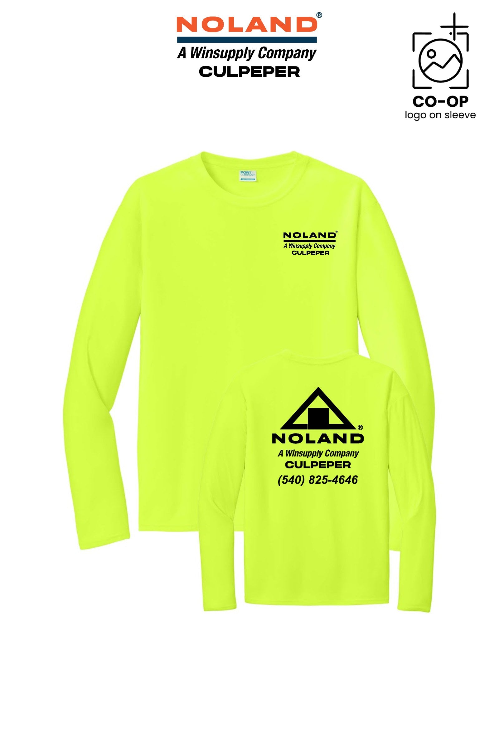 Port & Co™ Performance UPF 50 Long Sleeve - Culpeper Noland