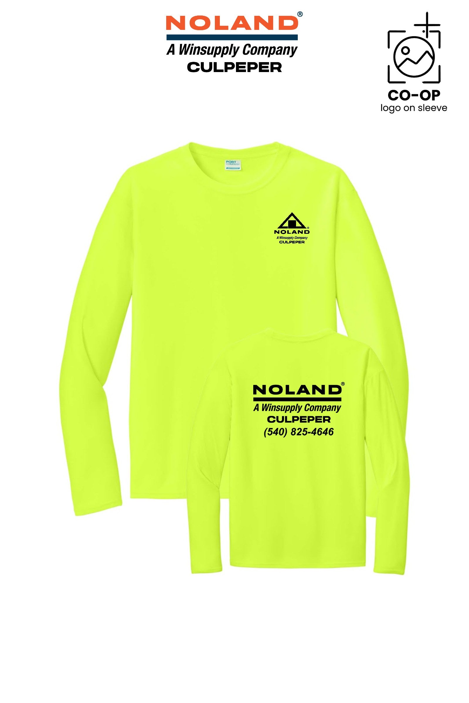 Port & Co™ Performance UPF 50 Long Sleeve - Culpeper Noland