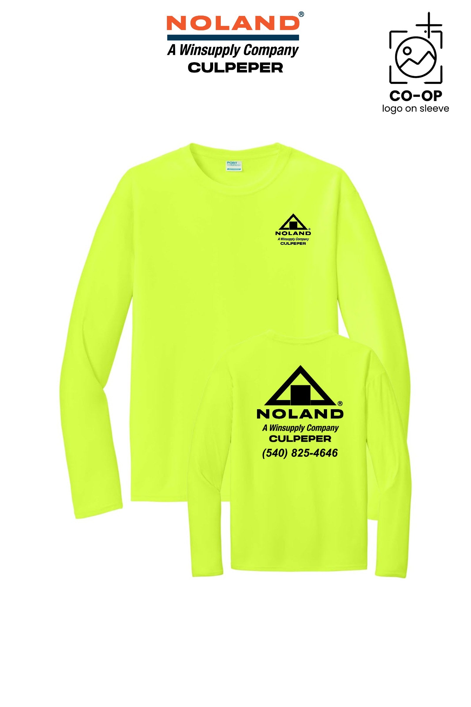 Port & Co™ Performance UPF 50 Long Sleeve - Culpeper Noland