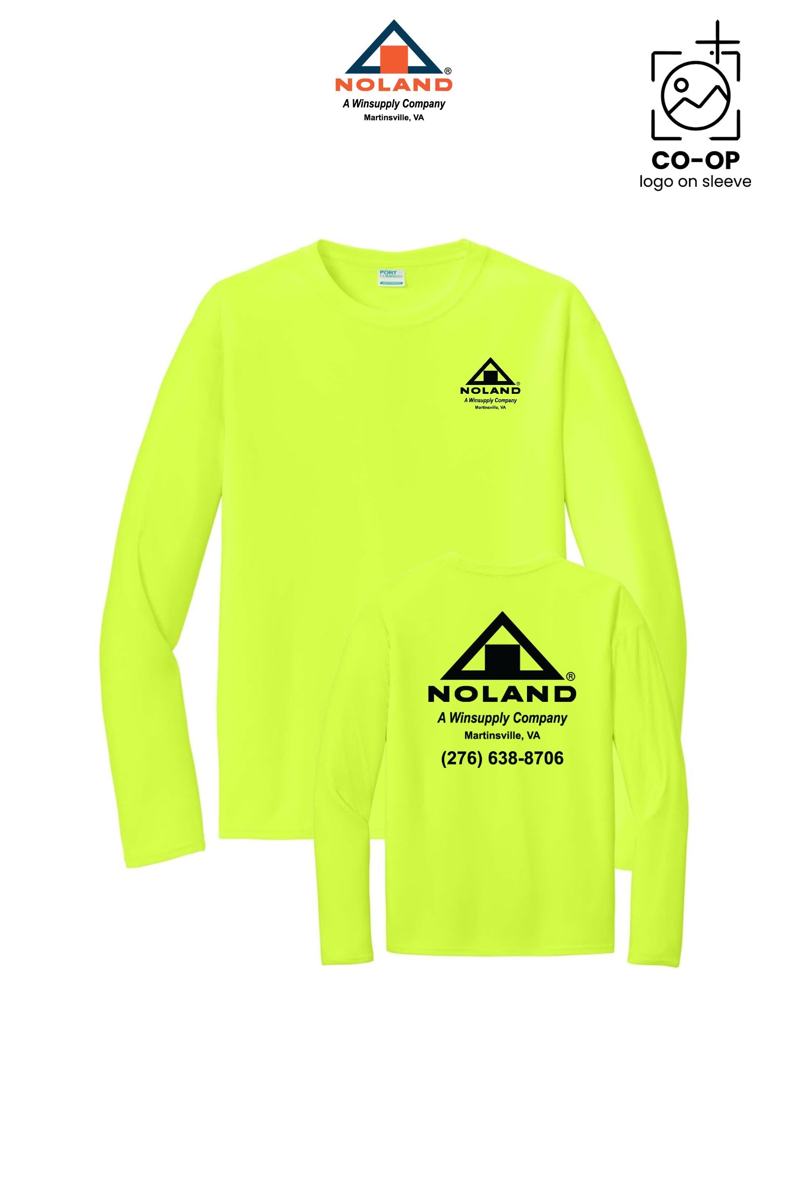 Port & Co™ Performance UPF 50 Long Sleeve - Martinsville Noland