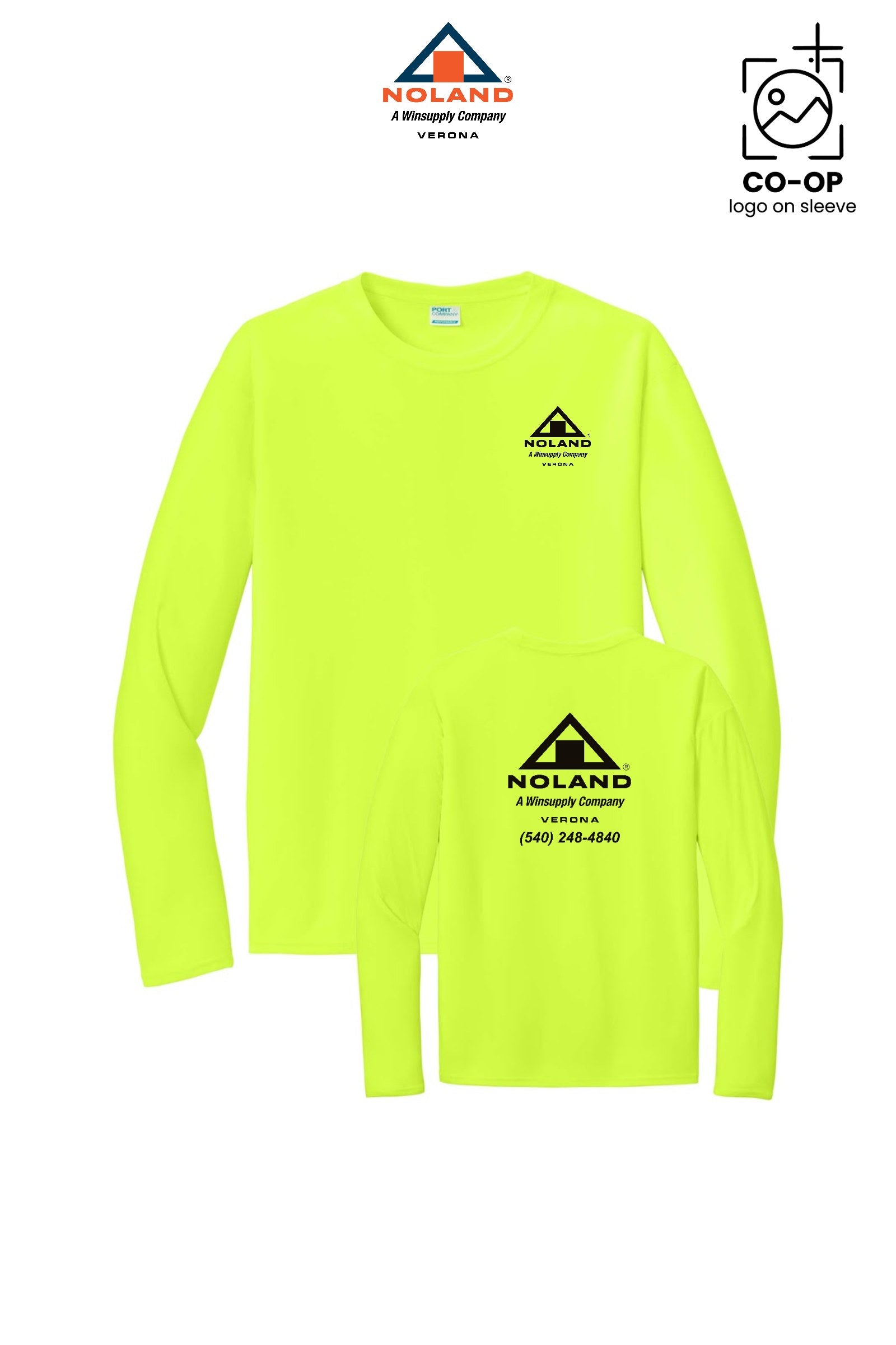 Port & Co™ Performance UPF 50 Long Sleeve - Verona Noland