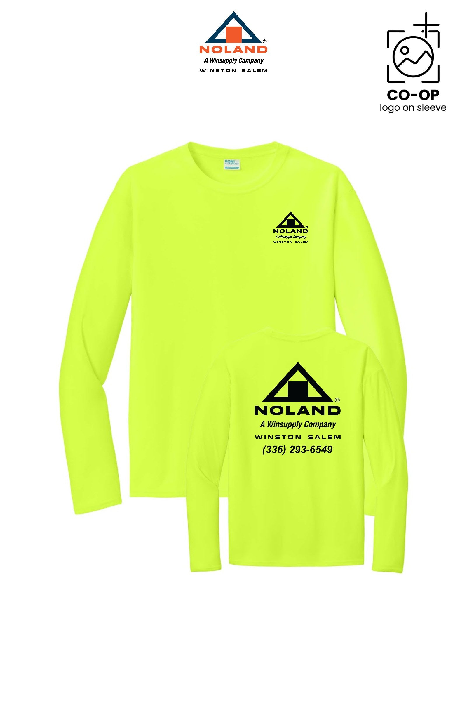 Port & Co™ Performance UPF 50 Long Sleeve - Winston Salem Noland