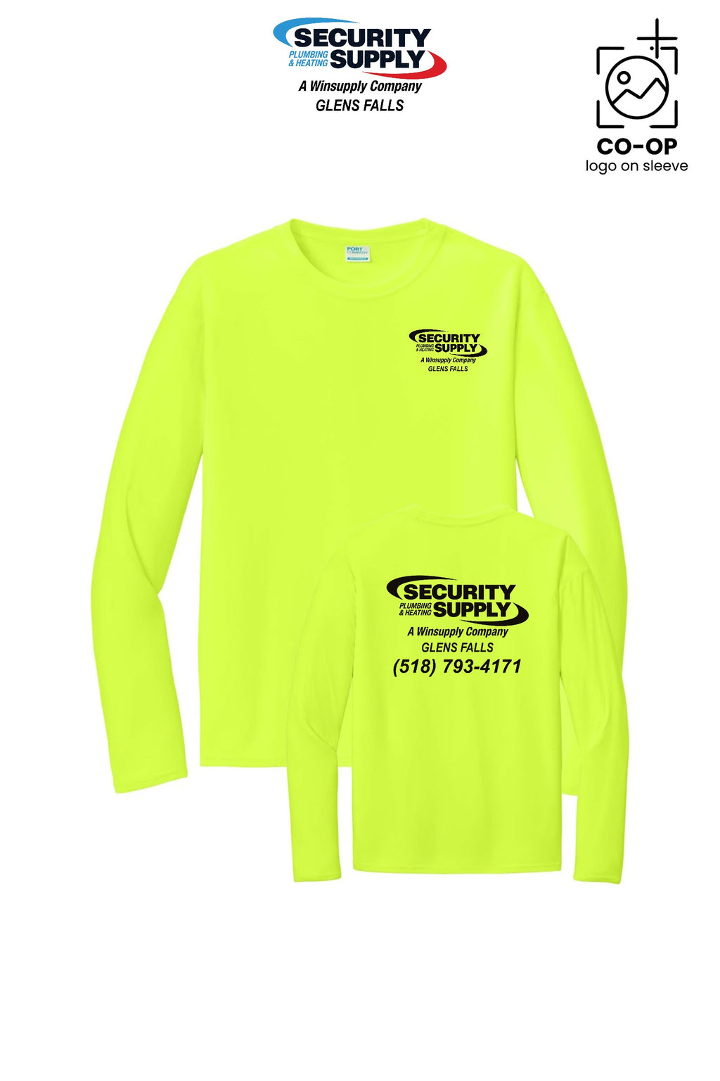 Port & Co™ Performance UPF 50 Long Sleeve - SPHS Glens Falls