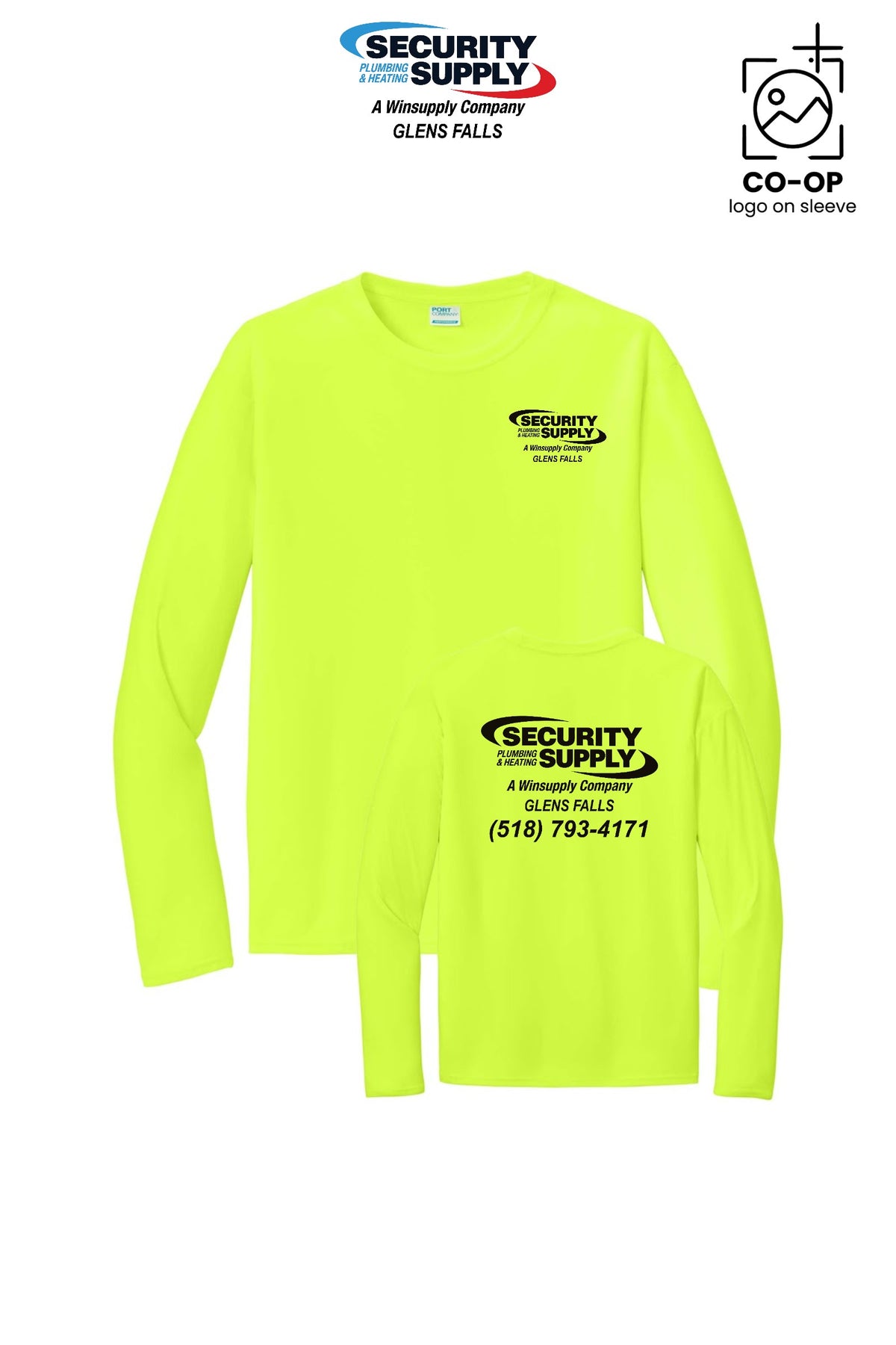 Port & Co™ Performance UPF 50 Long Sleeve - SPHS Glens Falls