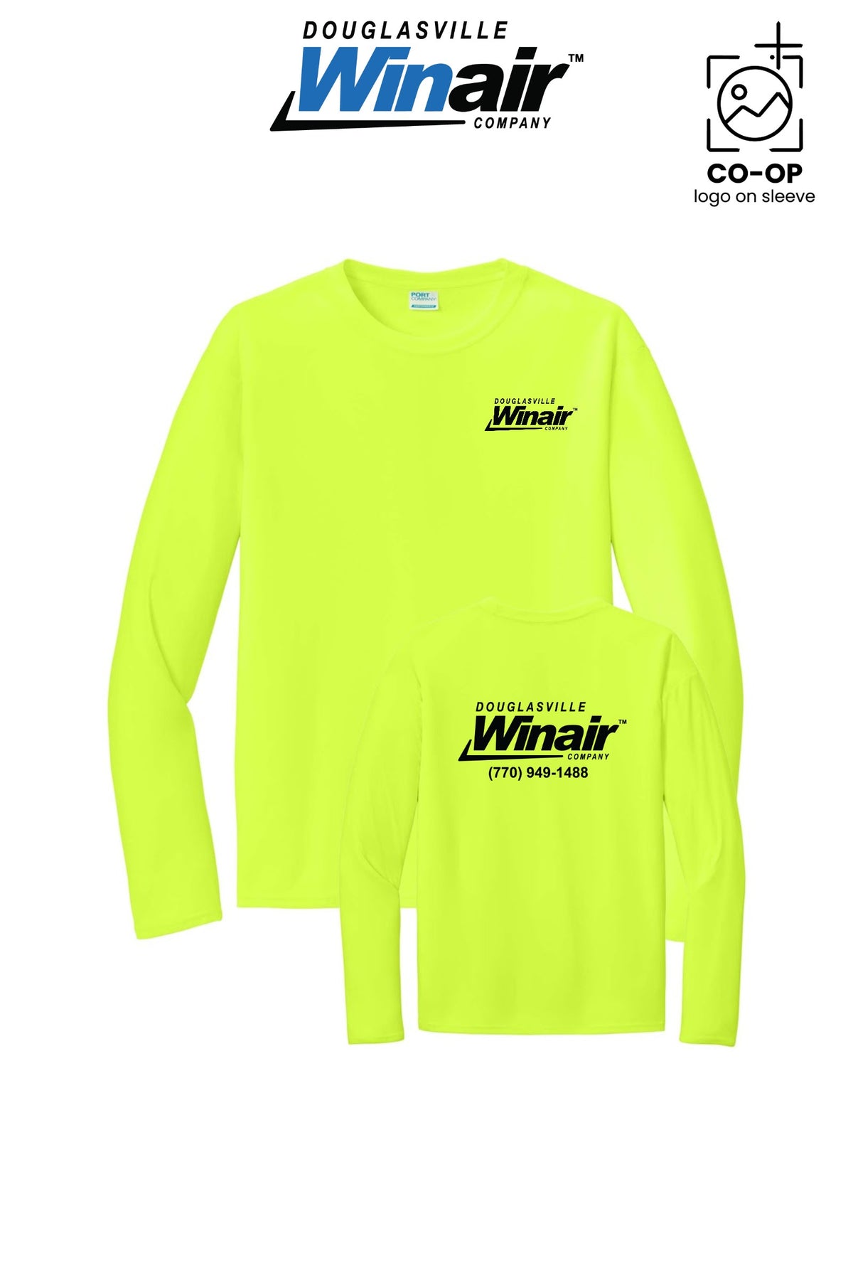 Port & Co™ Performance UPF 50 Long Sleeve - Douglasville Winair
