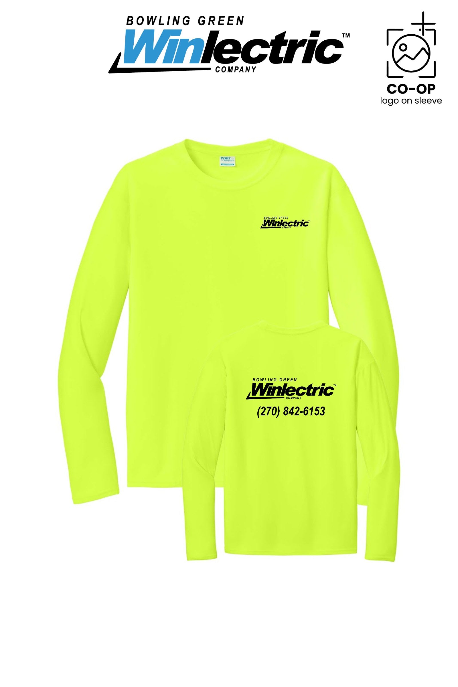 Port & Co™ Performance UPF 50 Long Sleeve - Bowling Green Winlectric