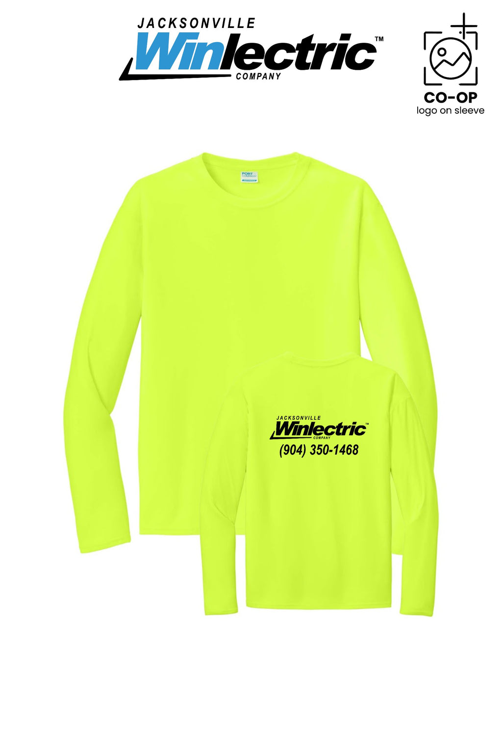 Port & Co™ Performance UPF 50 Long Sleeve - Jacksonville Winlectric