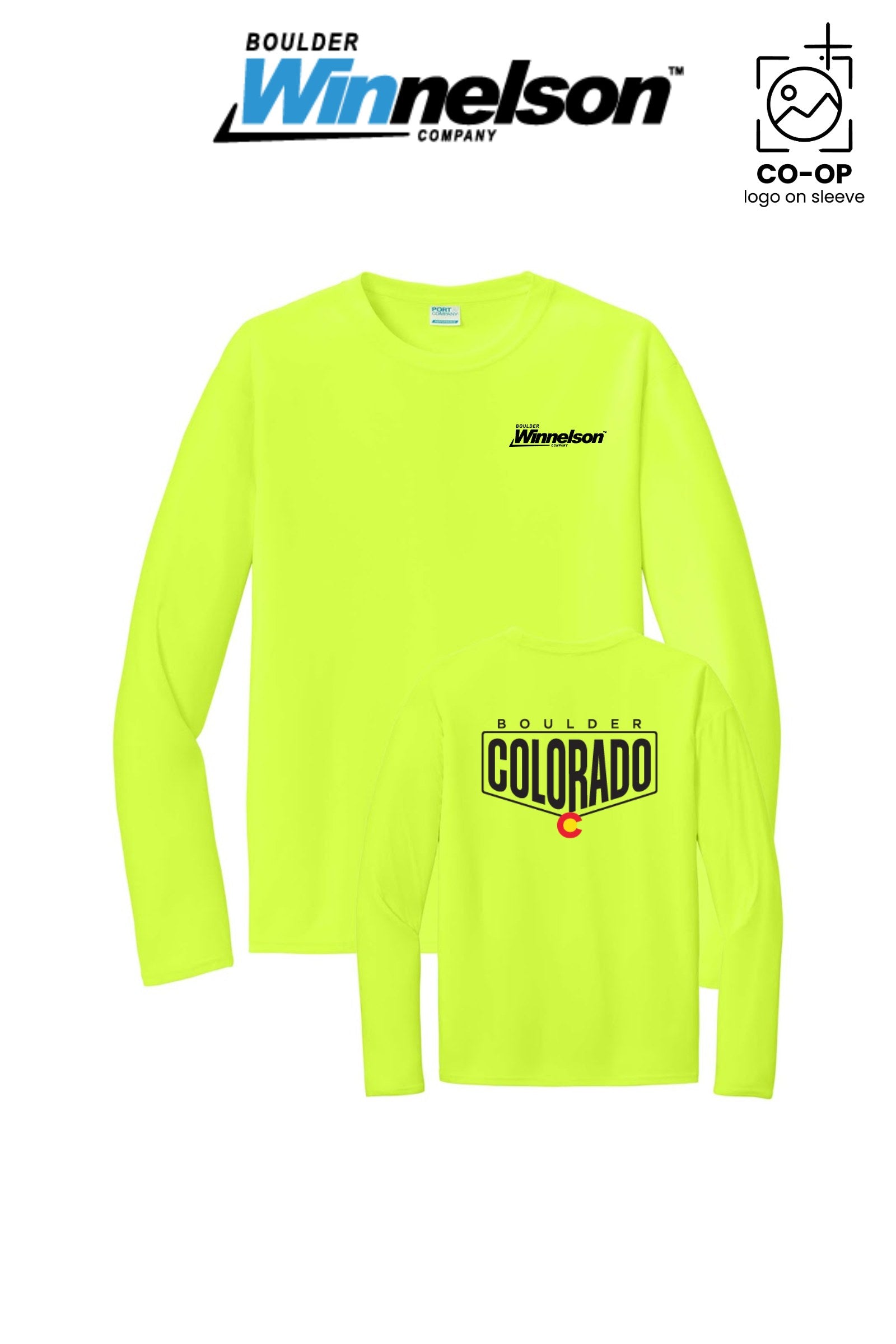 Port & Co™ Performance UPF 50 Long Sleeve - Boulder Winnelson