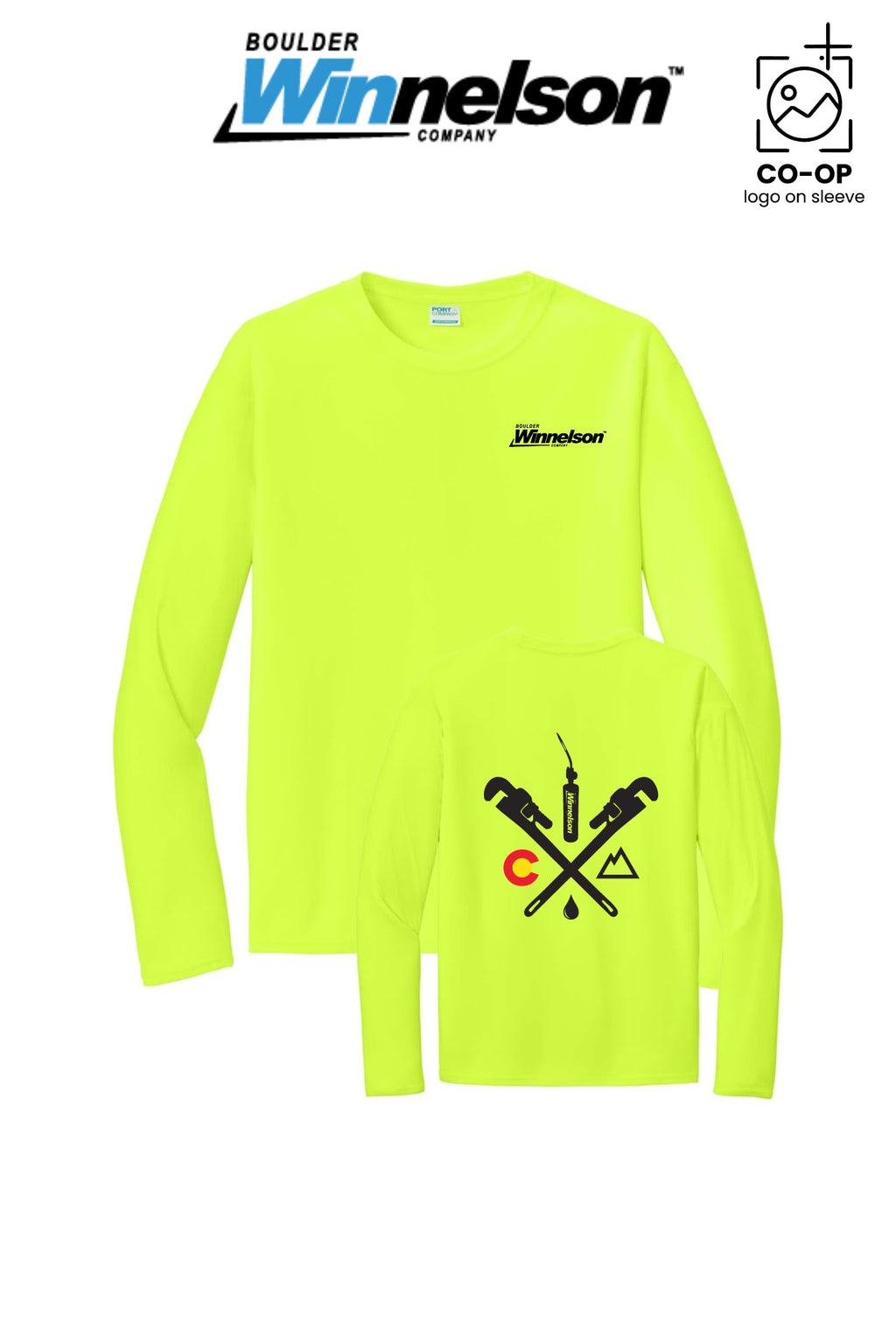 Port & Co™ Performance UPF 50 Long Sleeve - Boulder Winnelson